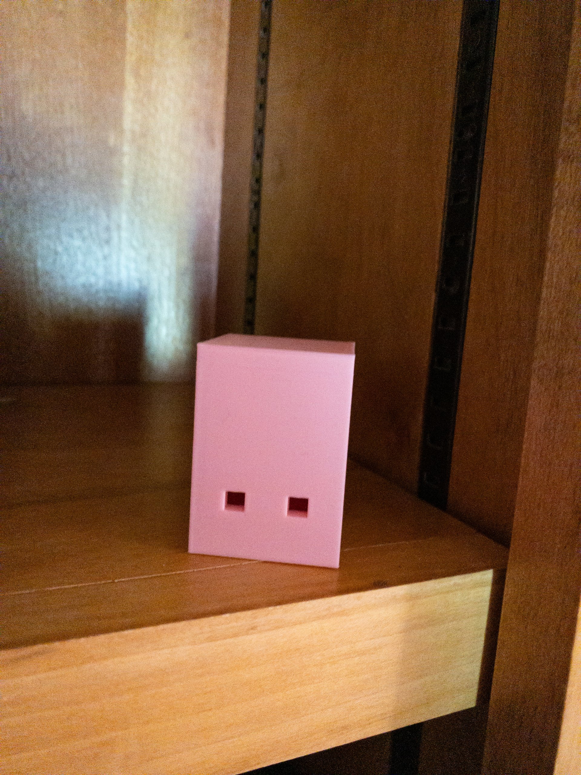 3D Printed Ghost Art Toy | Designer Figure | Pink Version product image (1)