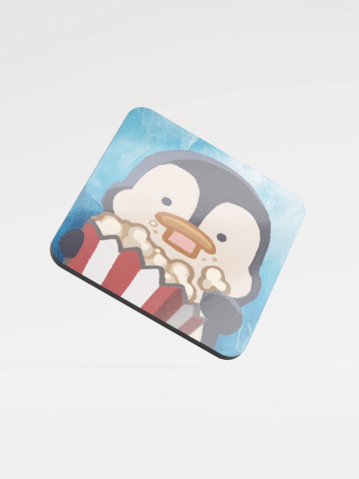 Popcorn Penguin Coaster product image (1)