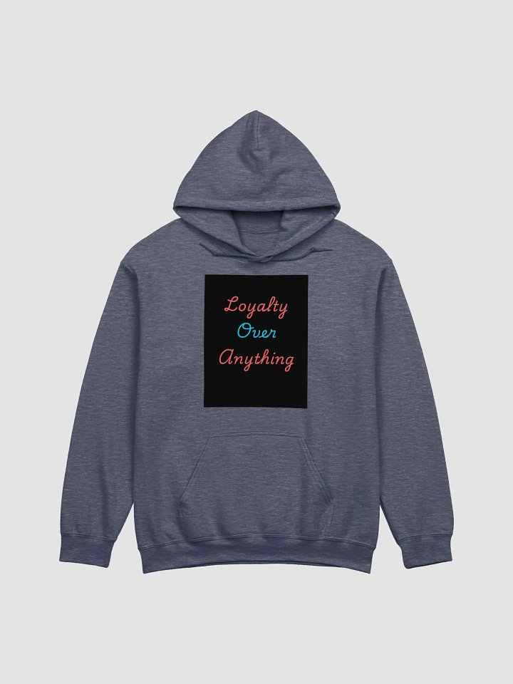 Loyalty Over Anything Cursive Hoodie product image (1)