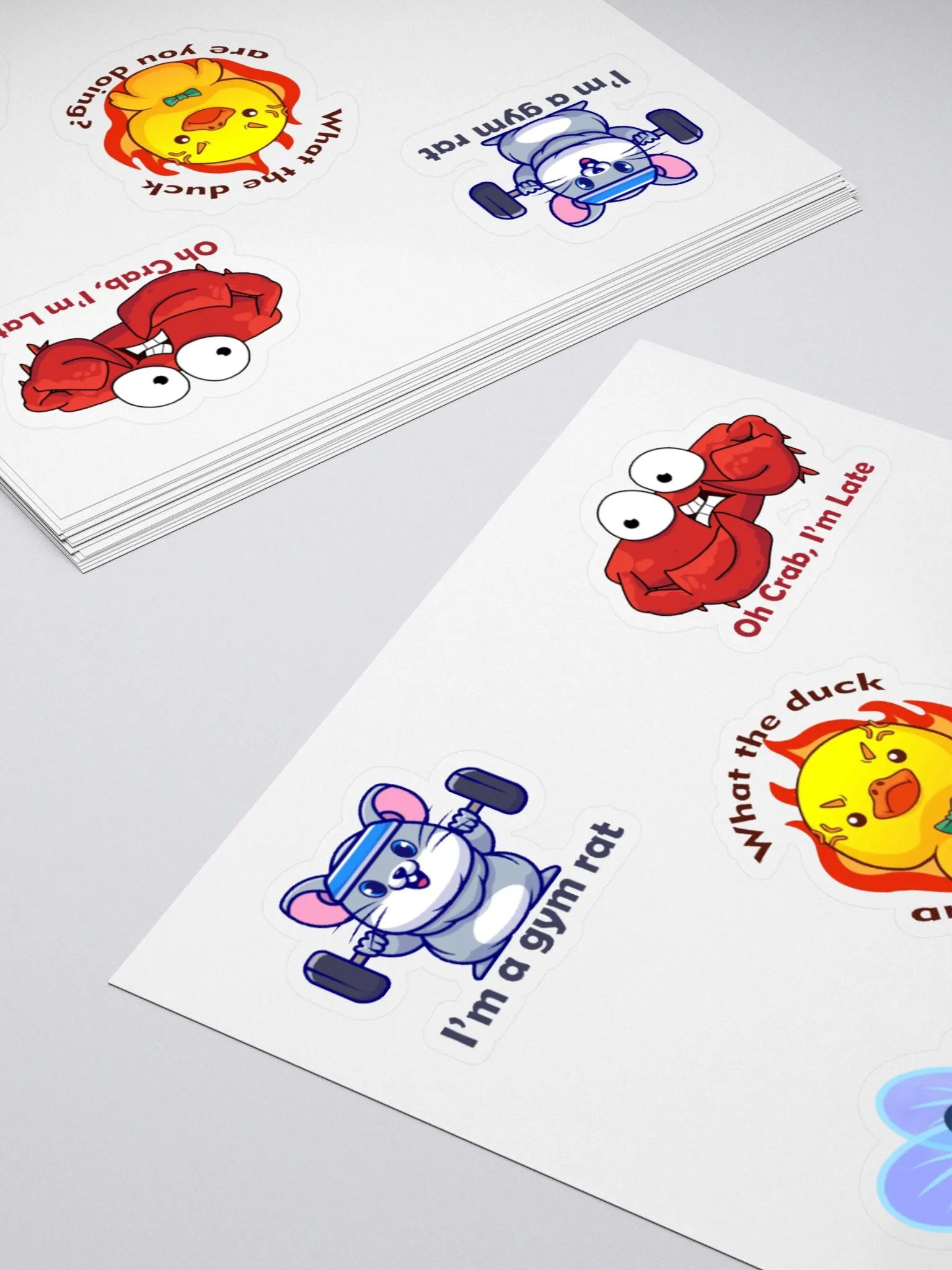 Whimsical Animals Sticker Set product image (4)