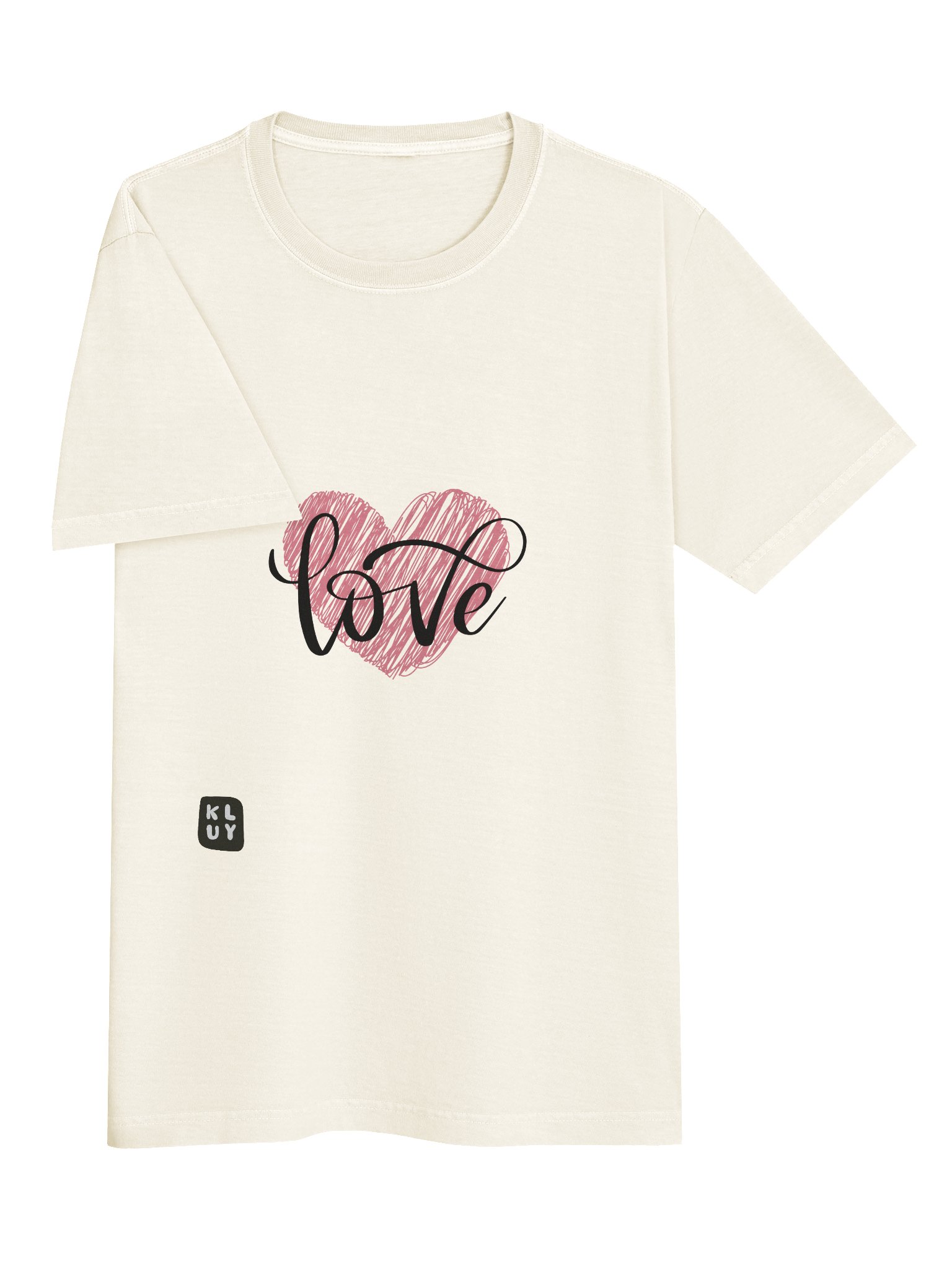 Kluy “Written in Love” Unisex Tee product image (23)