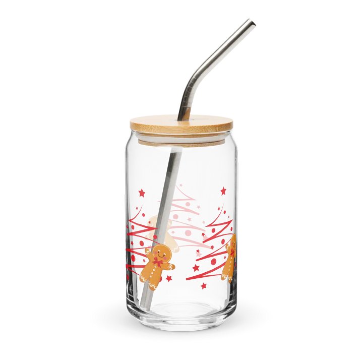 Gingerbread Christmas Glass product image (2)