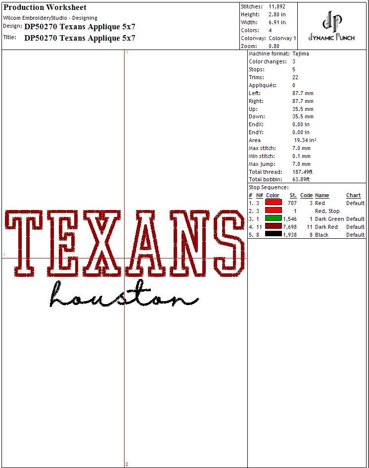 NFL TEXANS APPLIQUE product image (2)