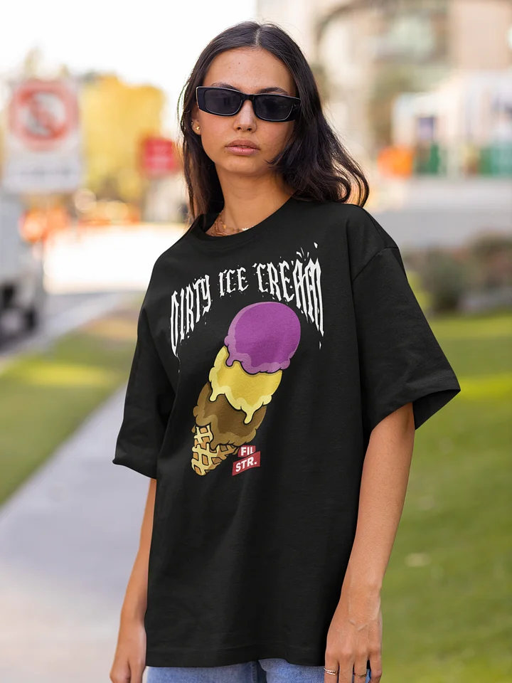DIRTY ICE CREAM BLACK TEE product image (1)