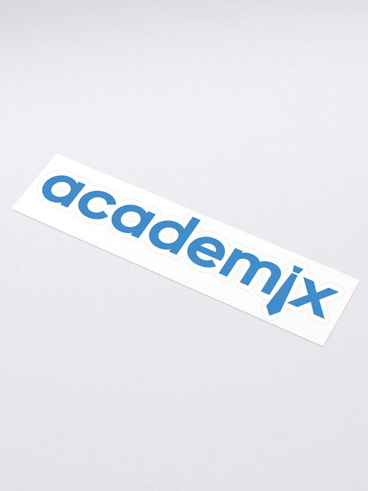 Très grand sticker academix bleu product image (1)