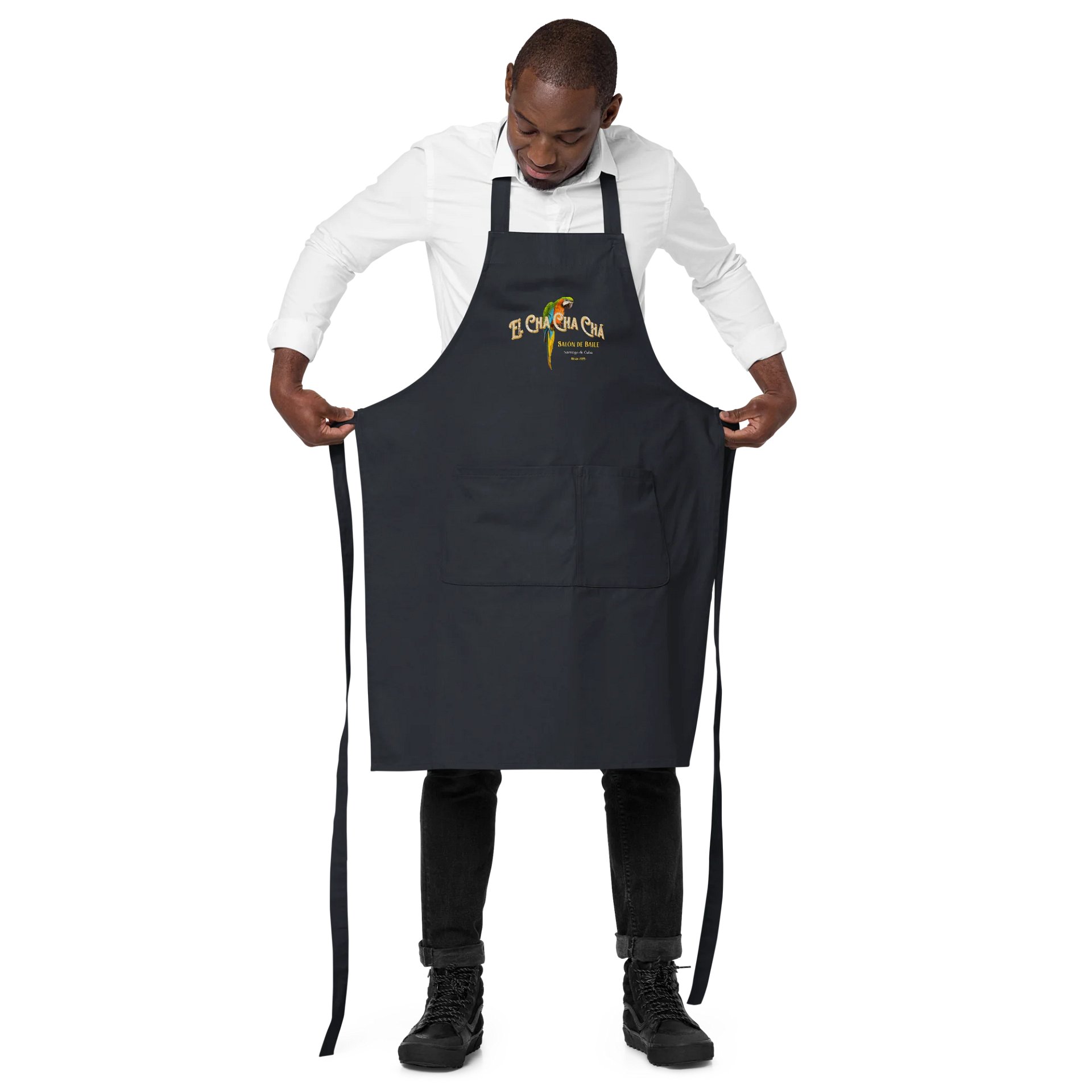 El Cha Cha Chá Salón de Baile • Cotton Twill Apron product image (3)