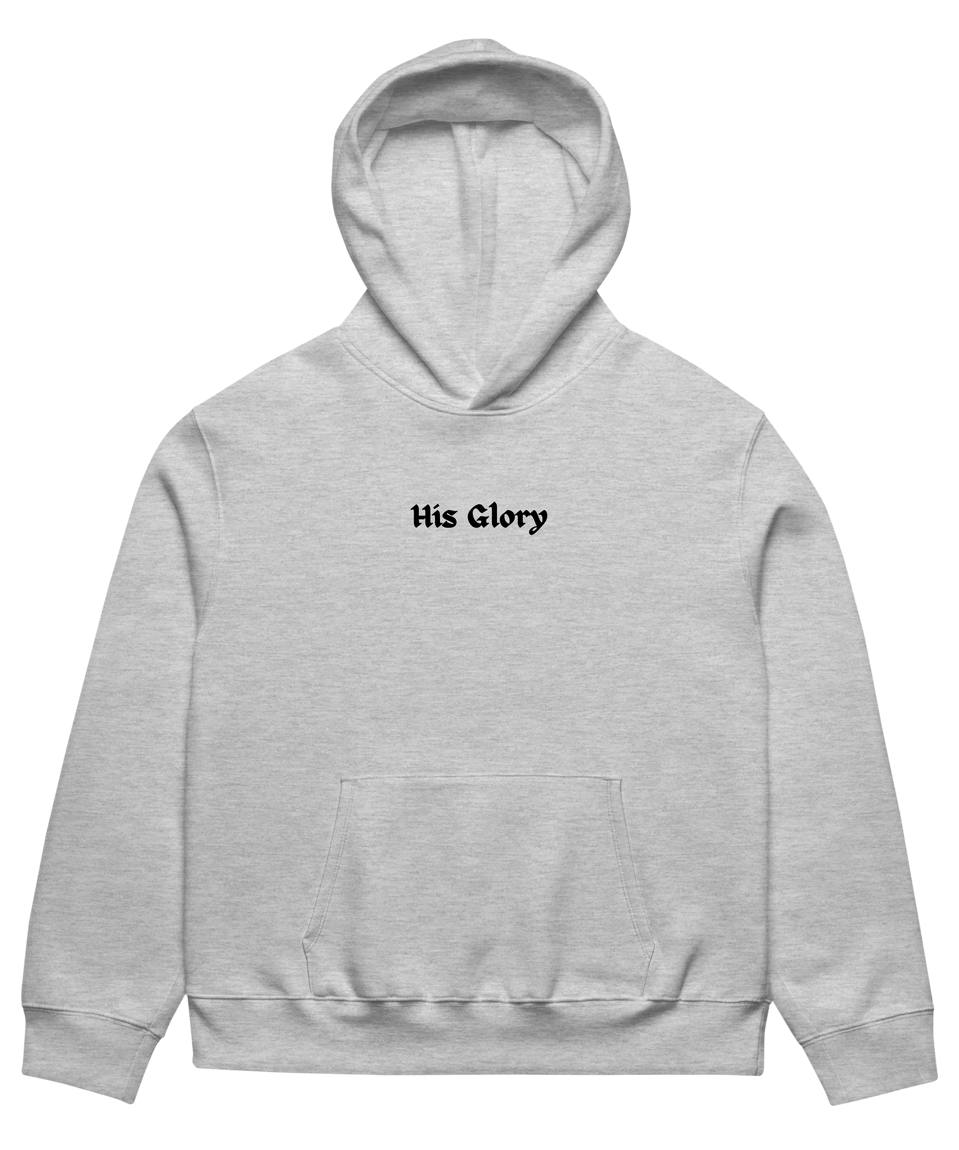 HIS GLORY HOODIE - HEATHER product image (1)