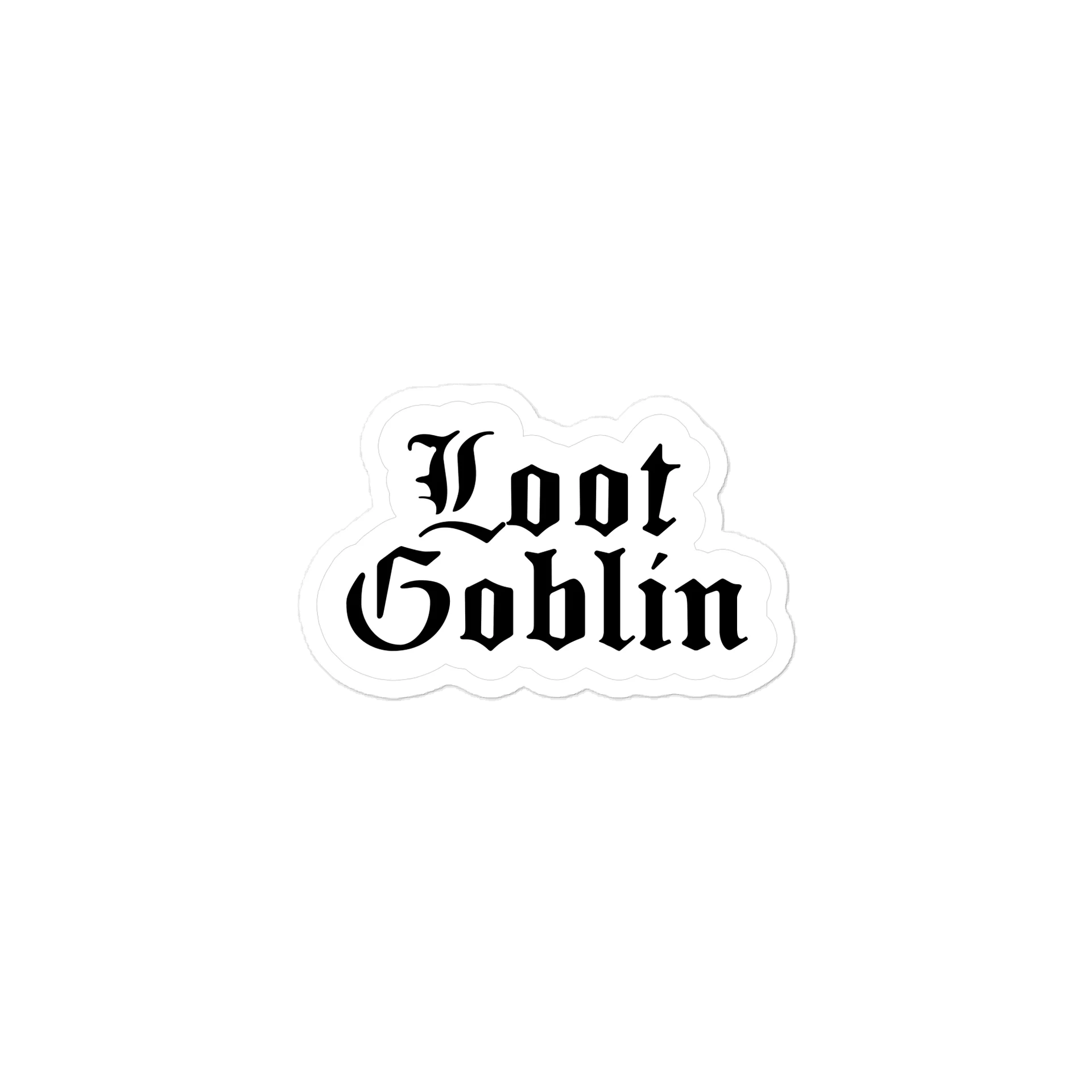 Loot Goblin || Die Cut Sticker product image (1)