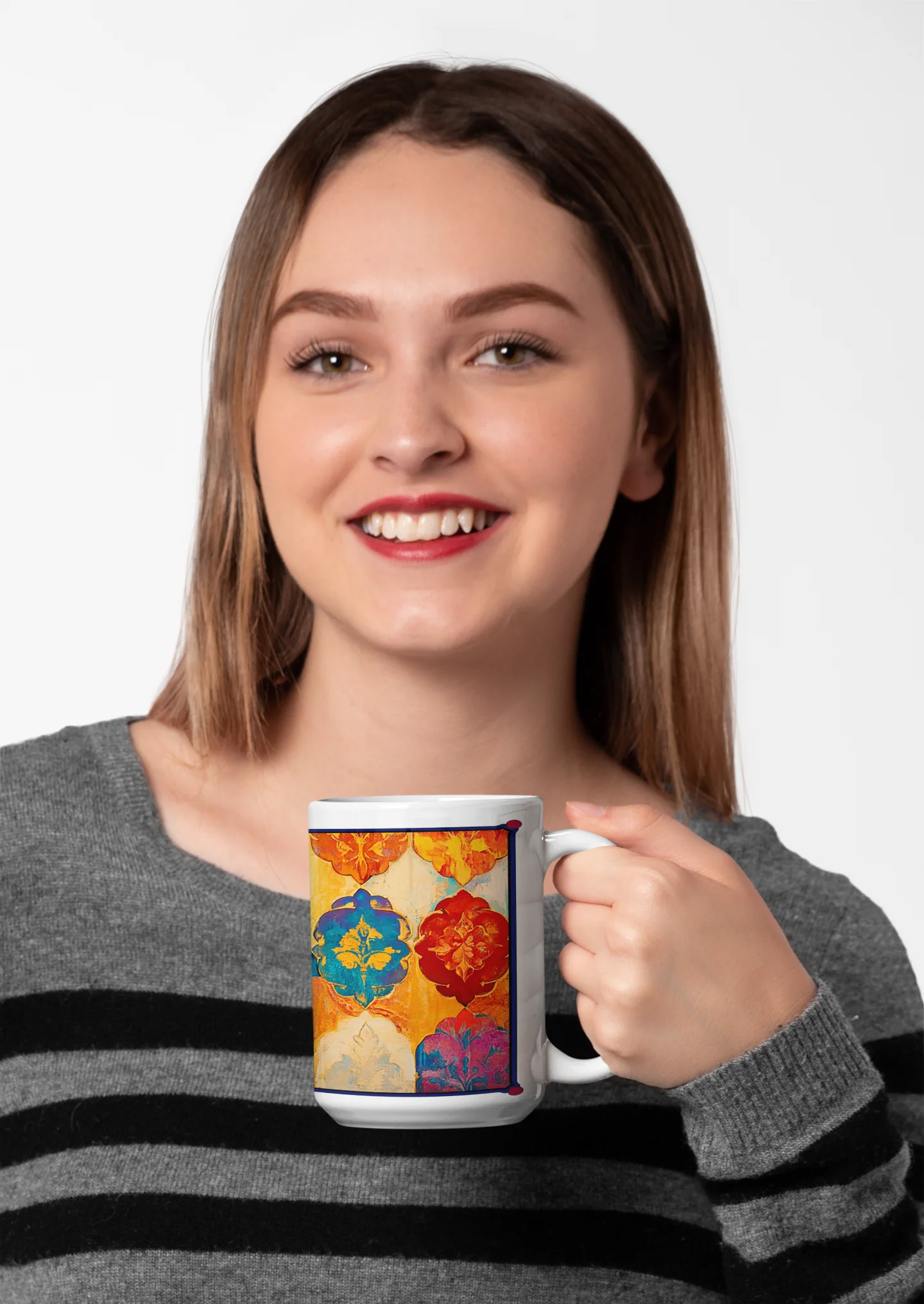 Colorful Symmetrical Splendor Mug 15oz product image (7)