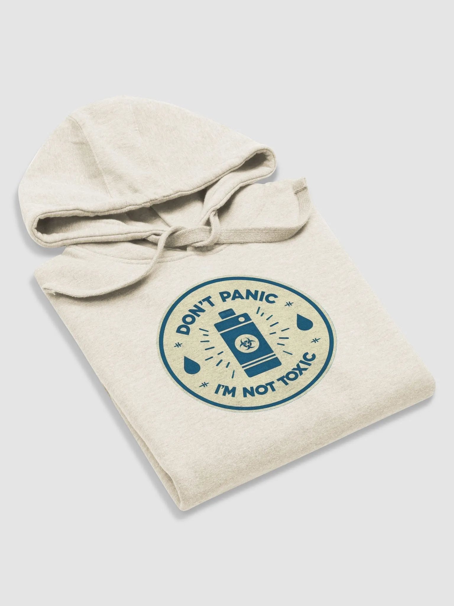 Dont Panic Im not Toxic Vibes Unisex Hoodie product image (4)