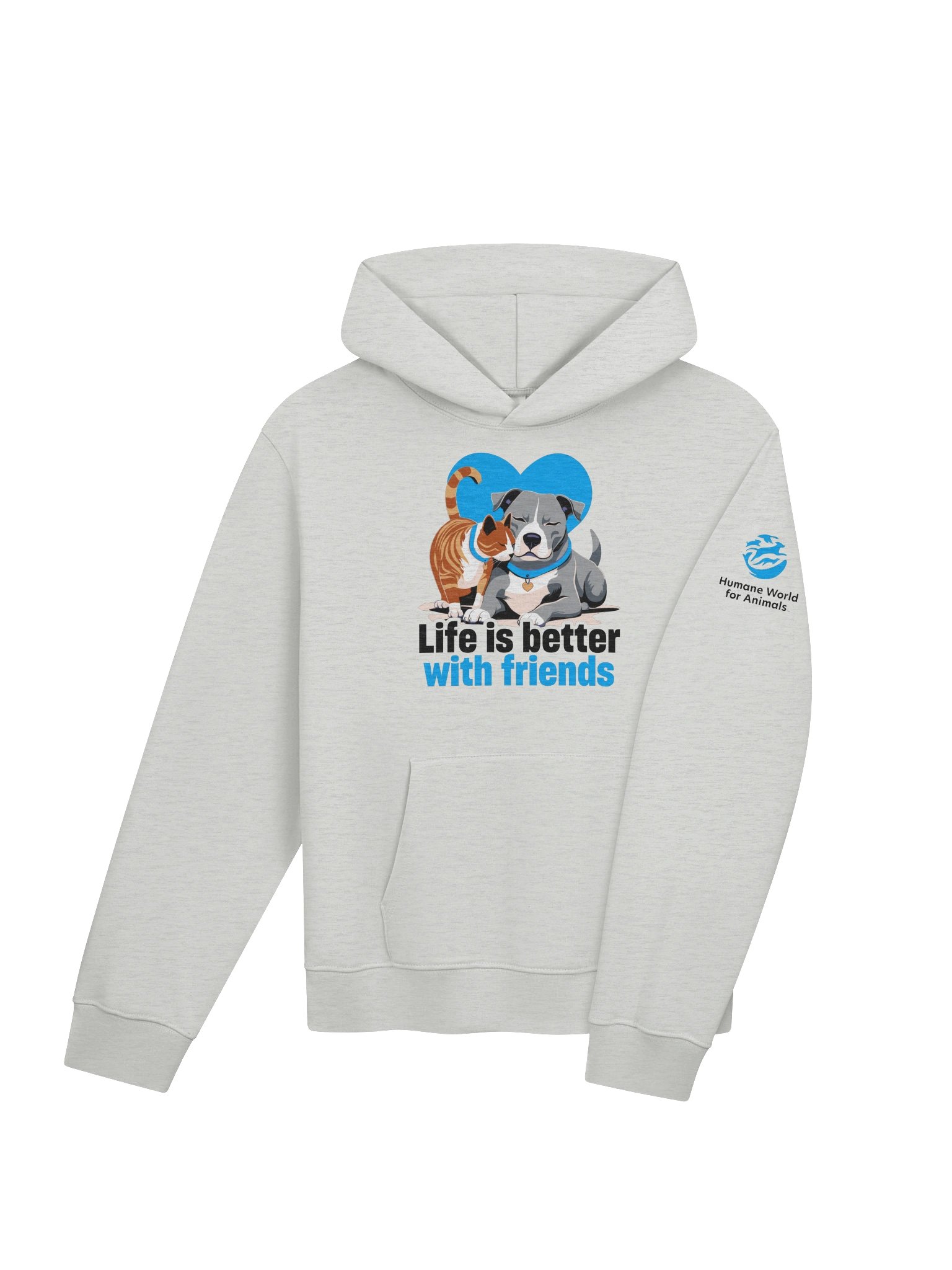 Life is better with friends - Hoodie product image (4)