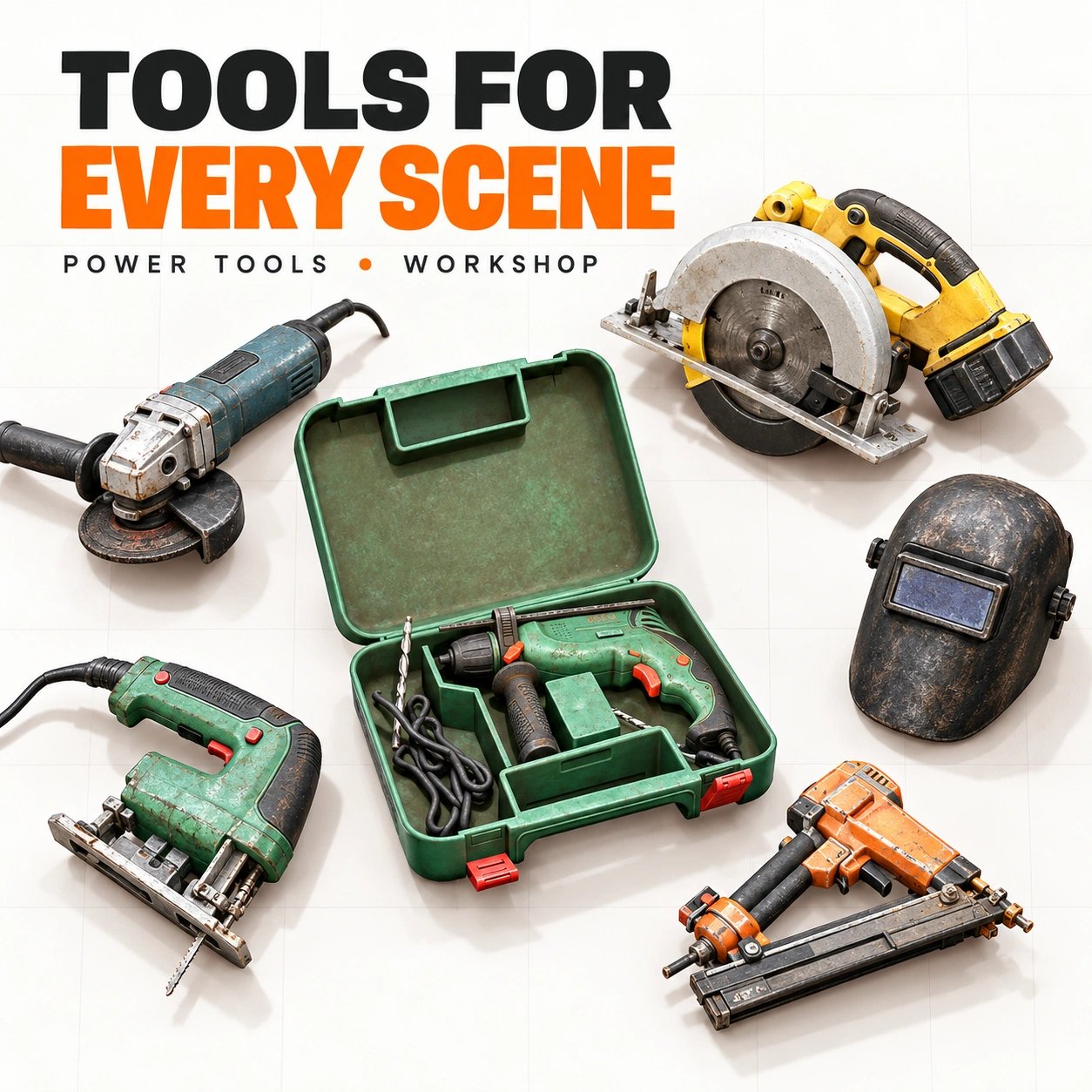 103 Miniature Toolshed 3D Models Bundle product image (2)