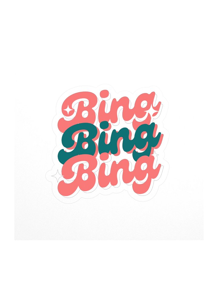 Bing Bing Bing Sticker product image (1)