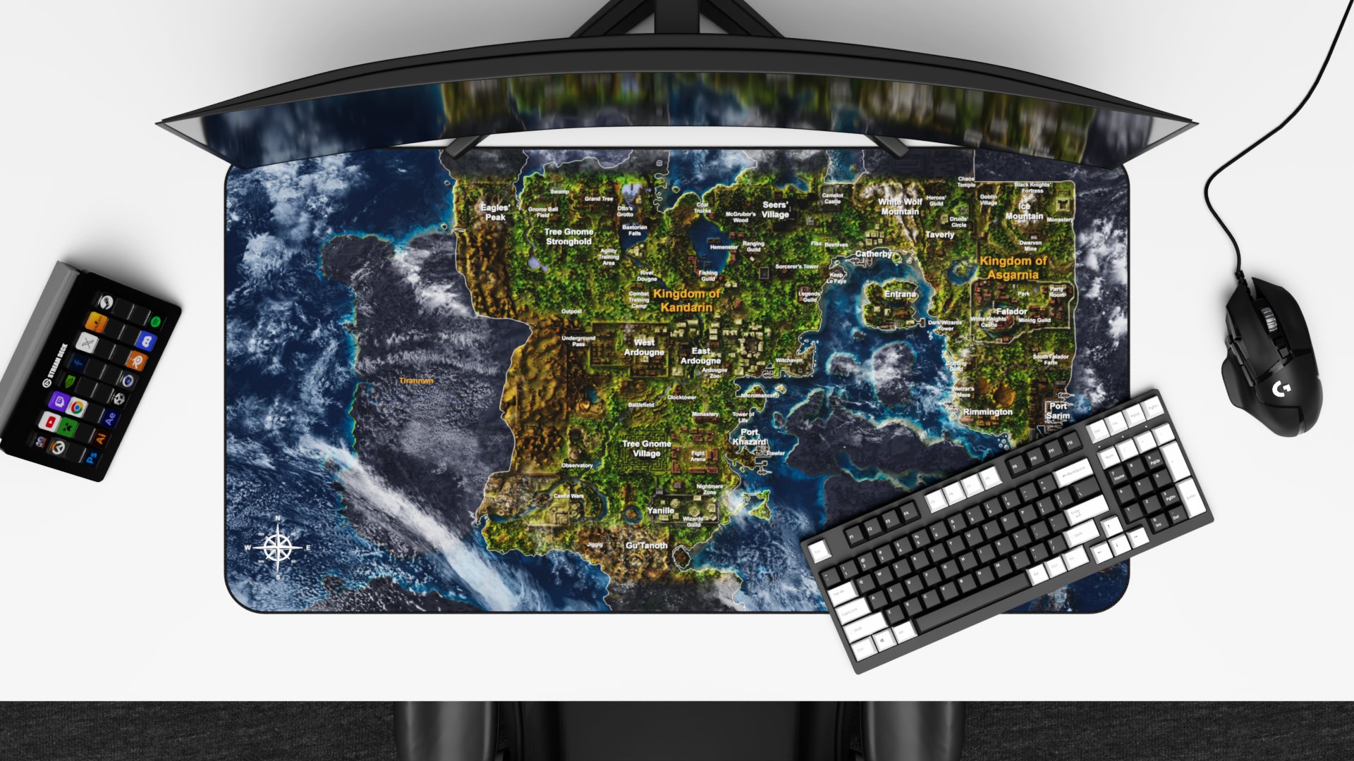Detailed Kandarin & Asgarnia Desk Mat product image (2)