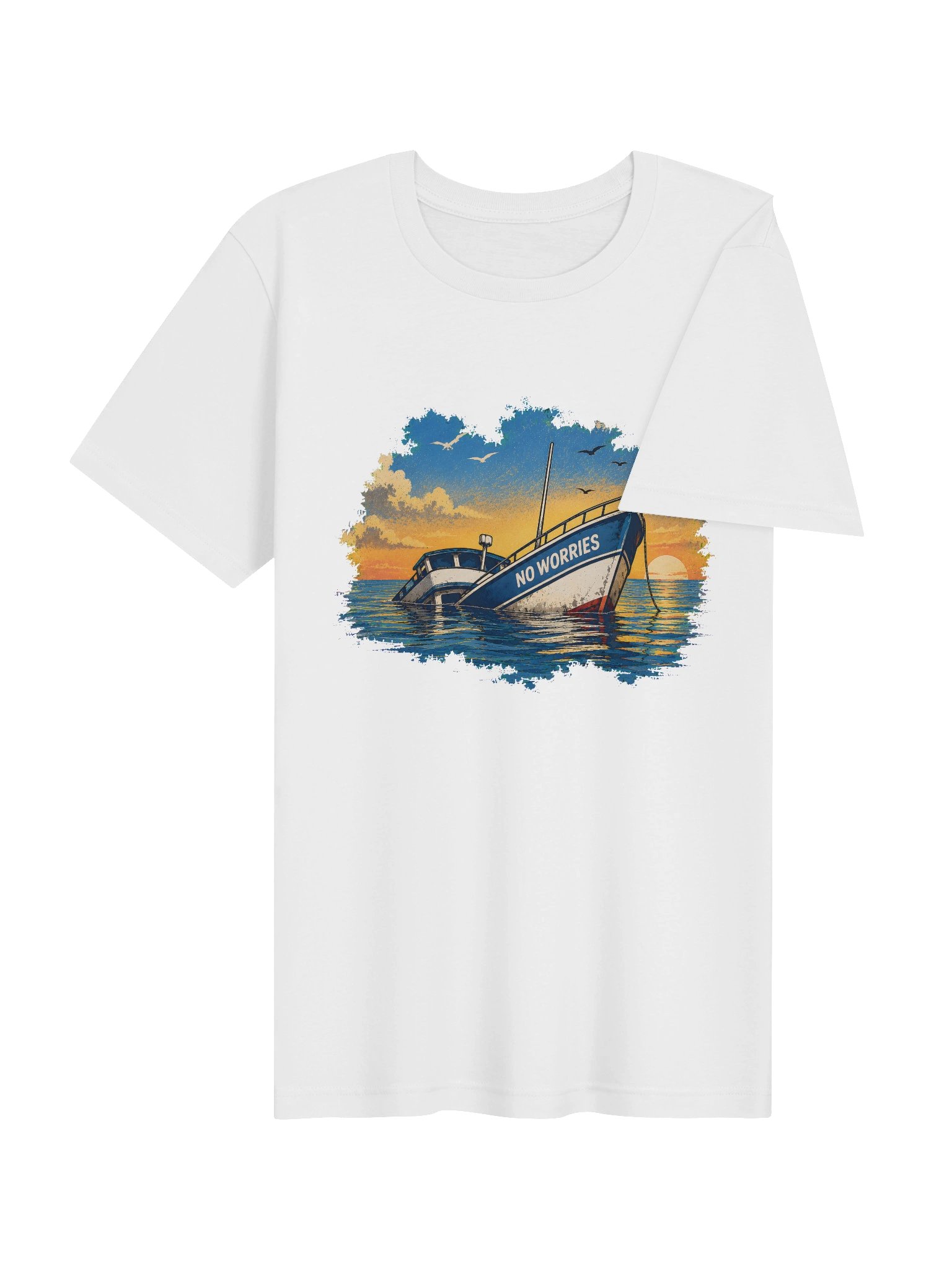 No Worries Boat Tee product image (33)