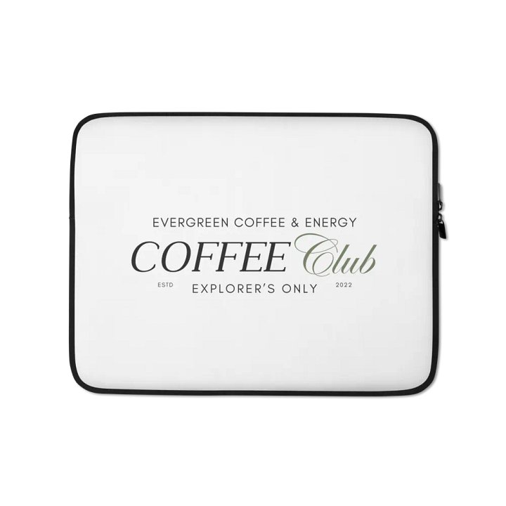Coffee Club Laptop Case | Sip Society product image (1)