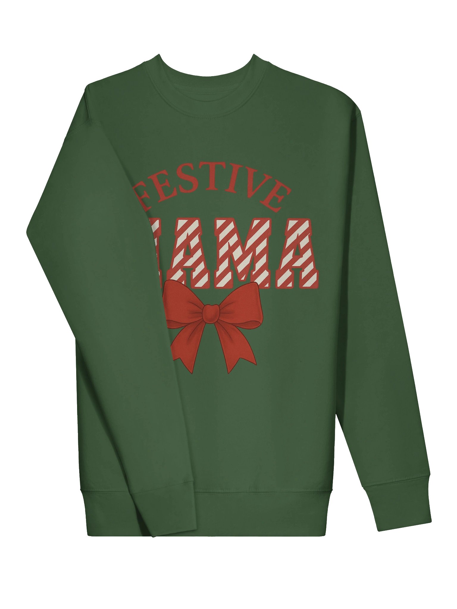Festive Mama Candy Cane Sweatshirt product image (3)