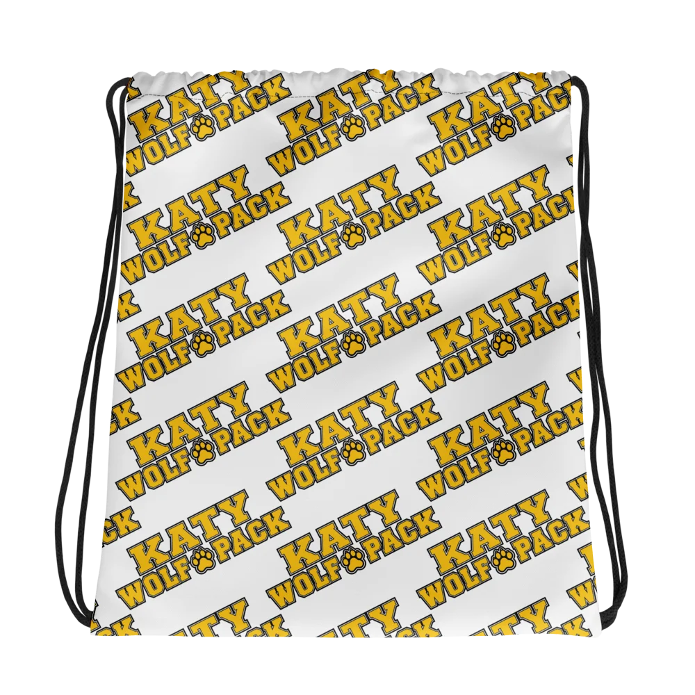 Katy Wolf Pack Drawstring Bag product image (1)