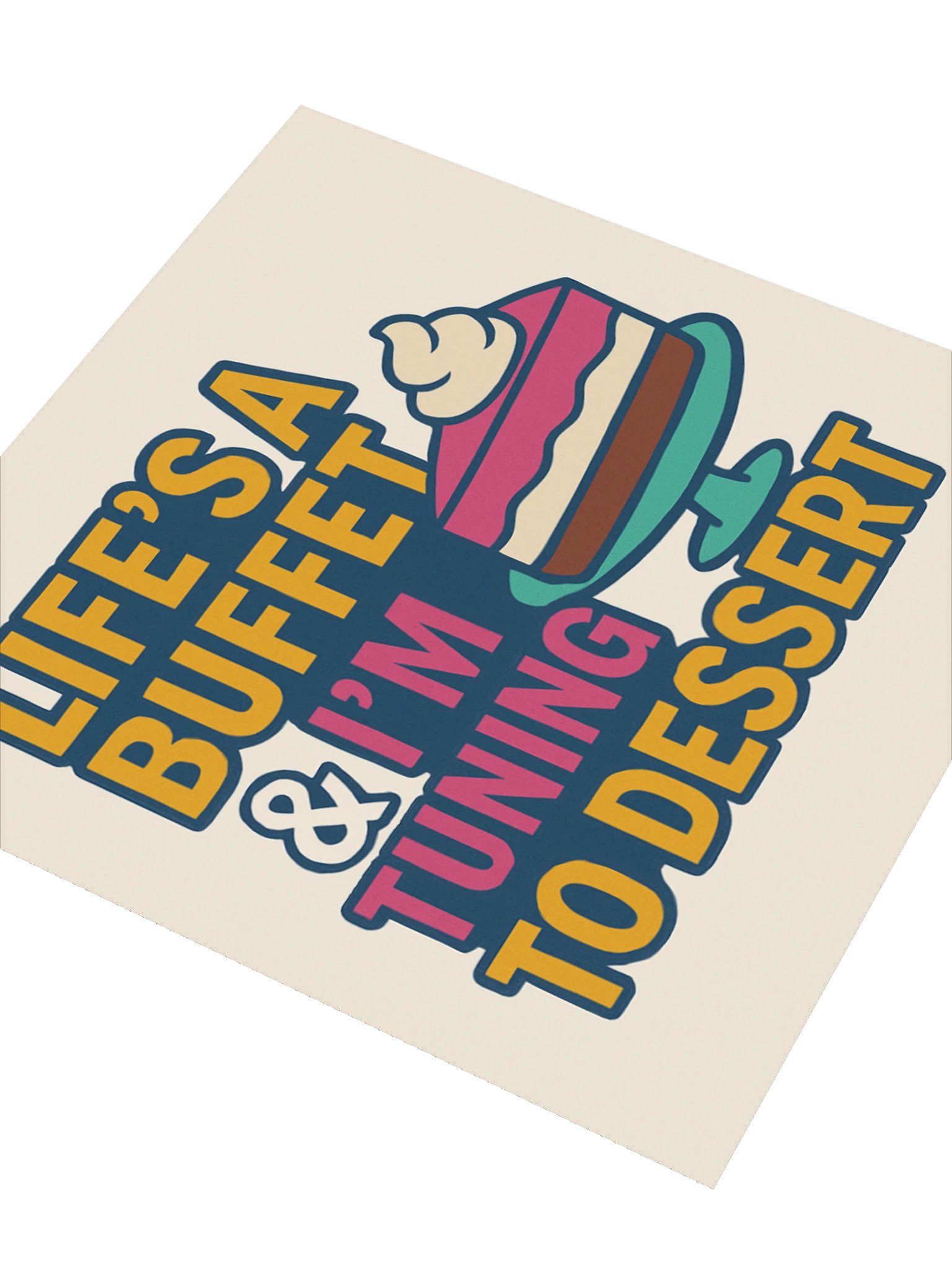Life's A Buffet Sticker product image (5)