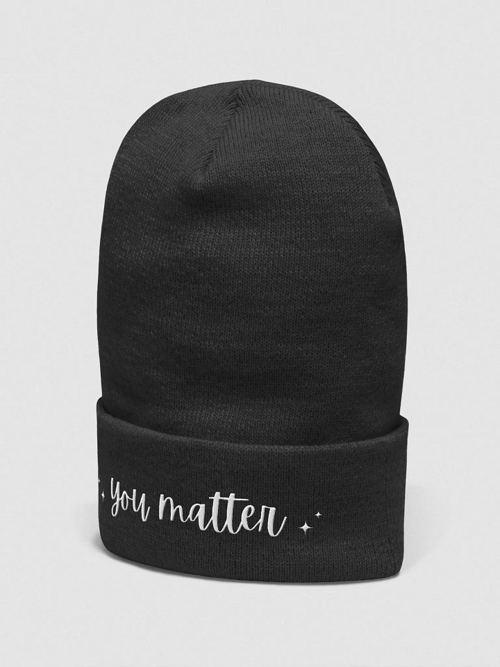 You Matter Beanie product image (2)