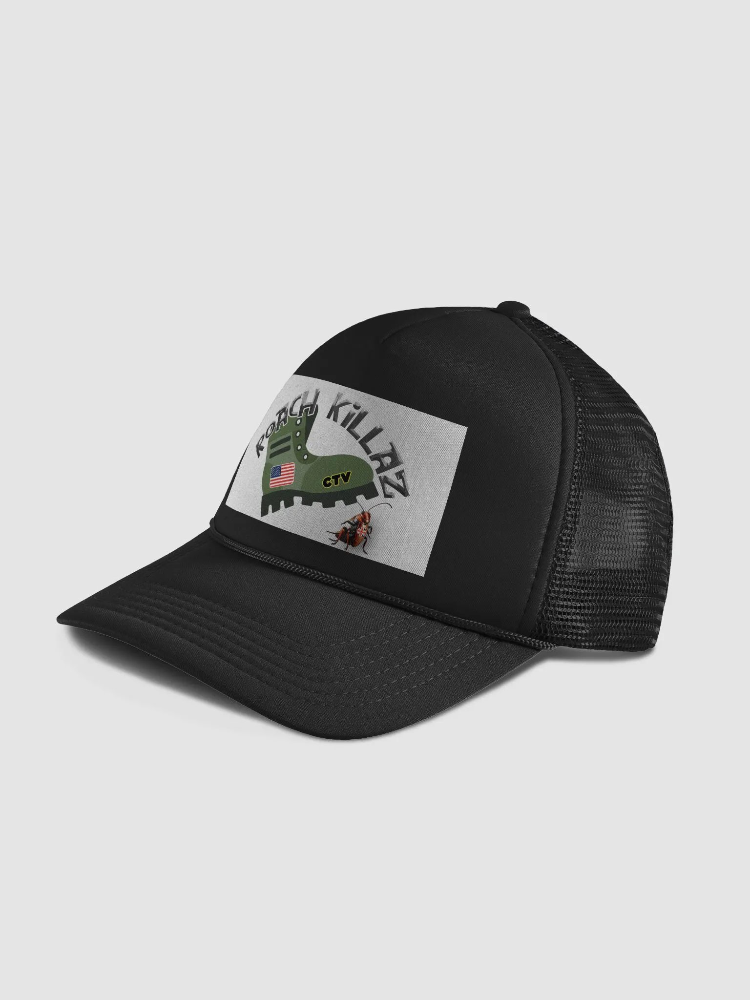 Patriotic Roach Killaz Trucker Hat product image (4)