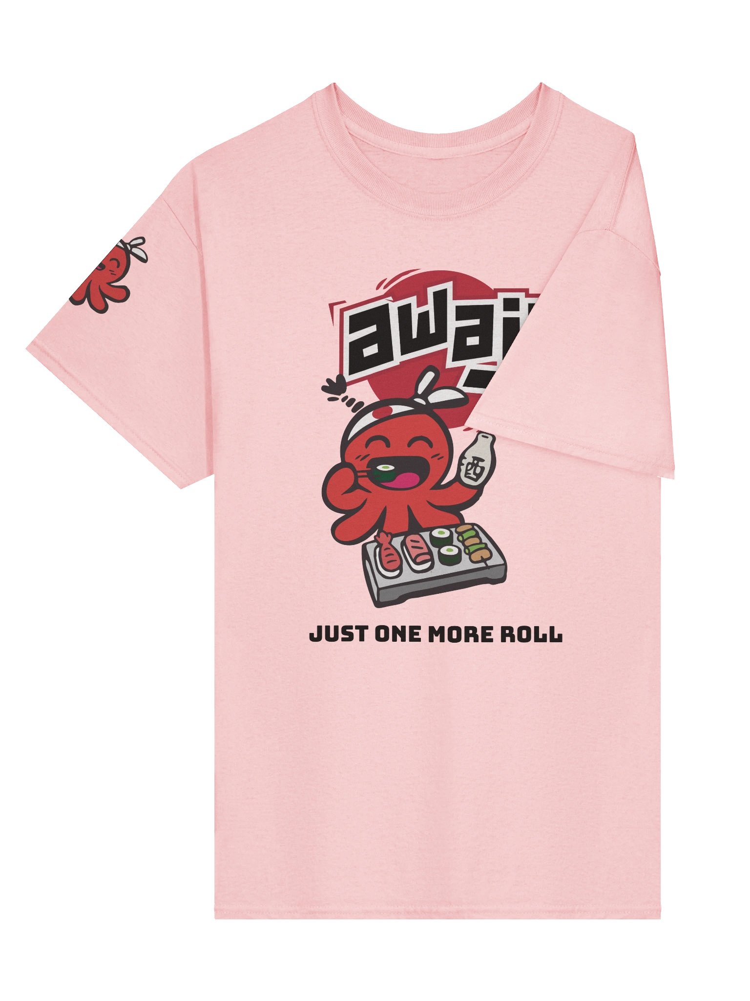 Awaji Just One More Roll Tee Light Pink product image (3)