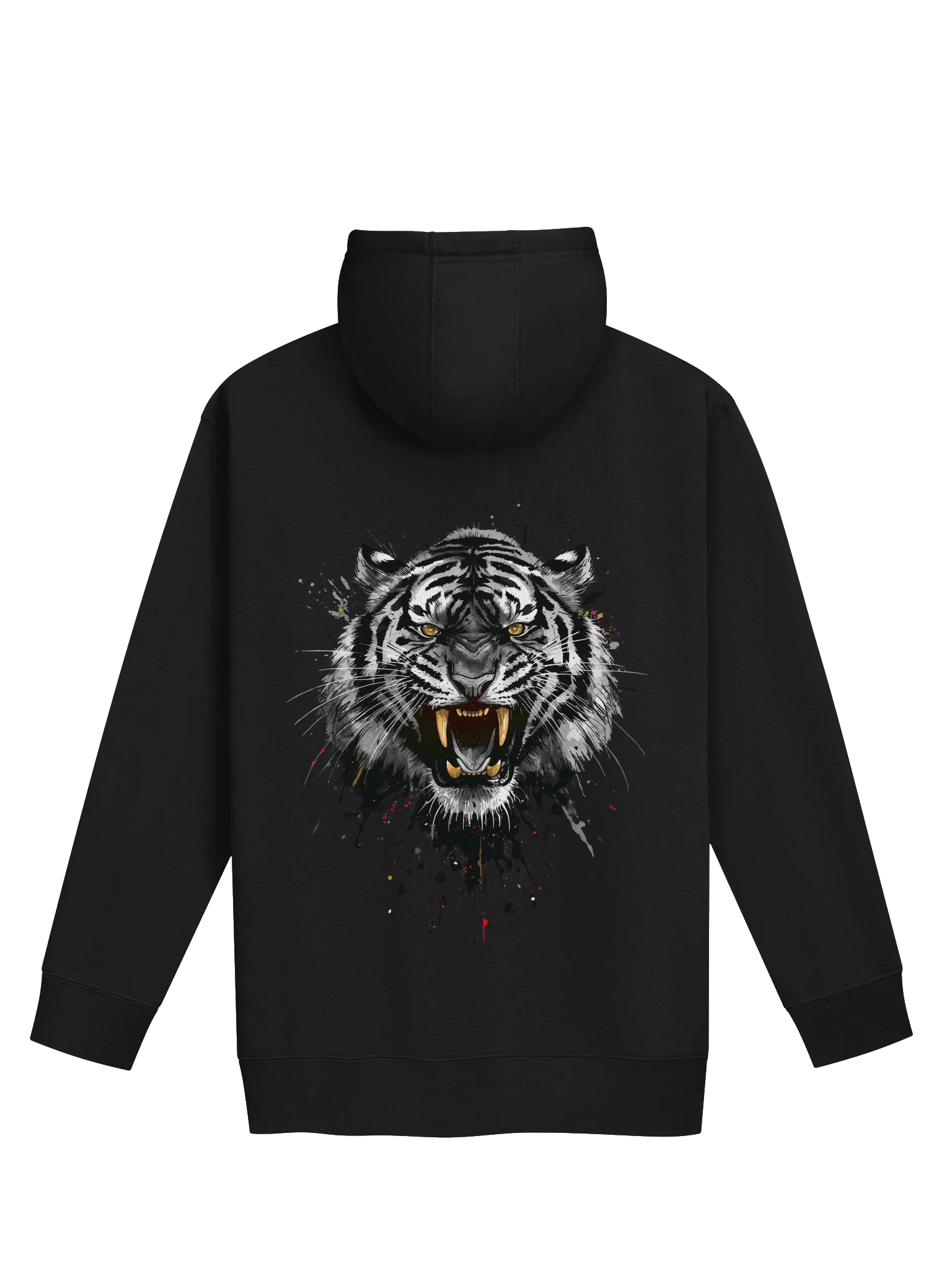 HAZARD EDITION: Electric Yellow & Black Ink Graphic Premium Hoodie & Sweatshirt Collection product image (1)