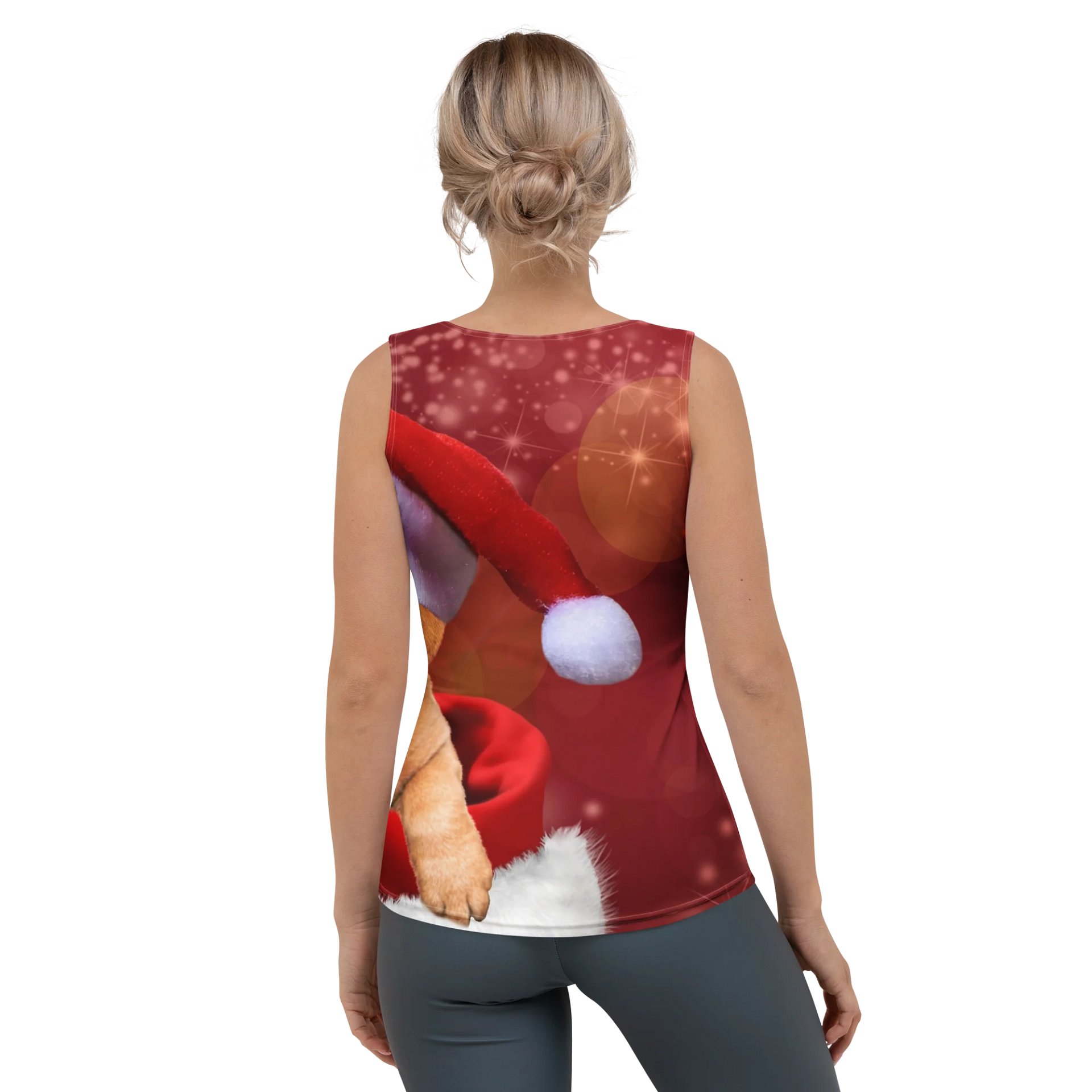 'It's Christmas' Santa Paws Festive Women's Tank Top product image (2)