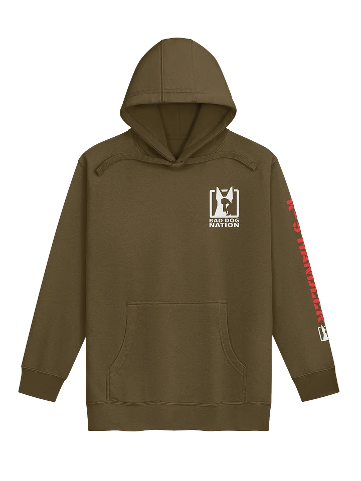 K9 Handler Sleeve Print - Premium Adult Unisex Hoodie product image (1)