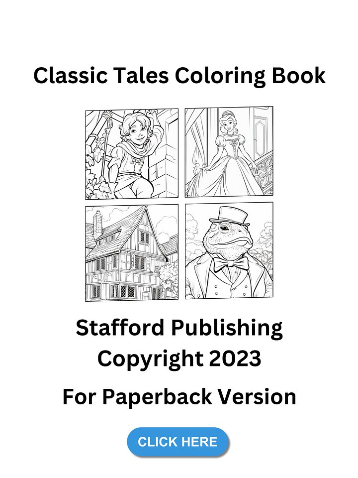Classic Tales Coloring Book Printable Version Free Sample Pages product image (1)
