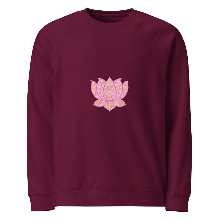 Lotus Eye Unisex Organic Sweatshirt product image (1)