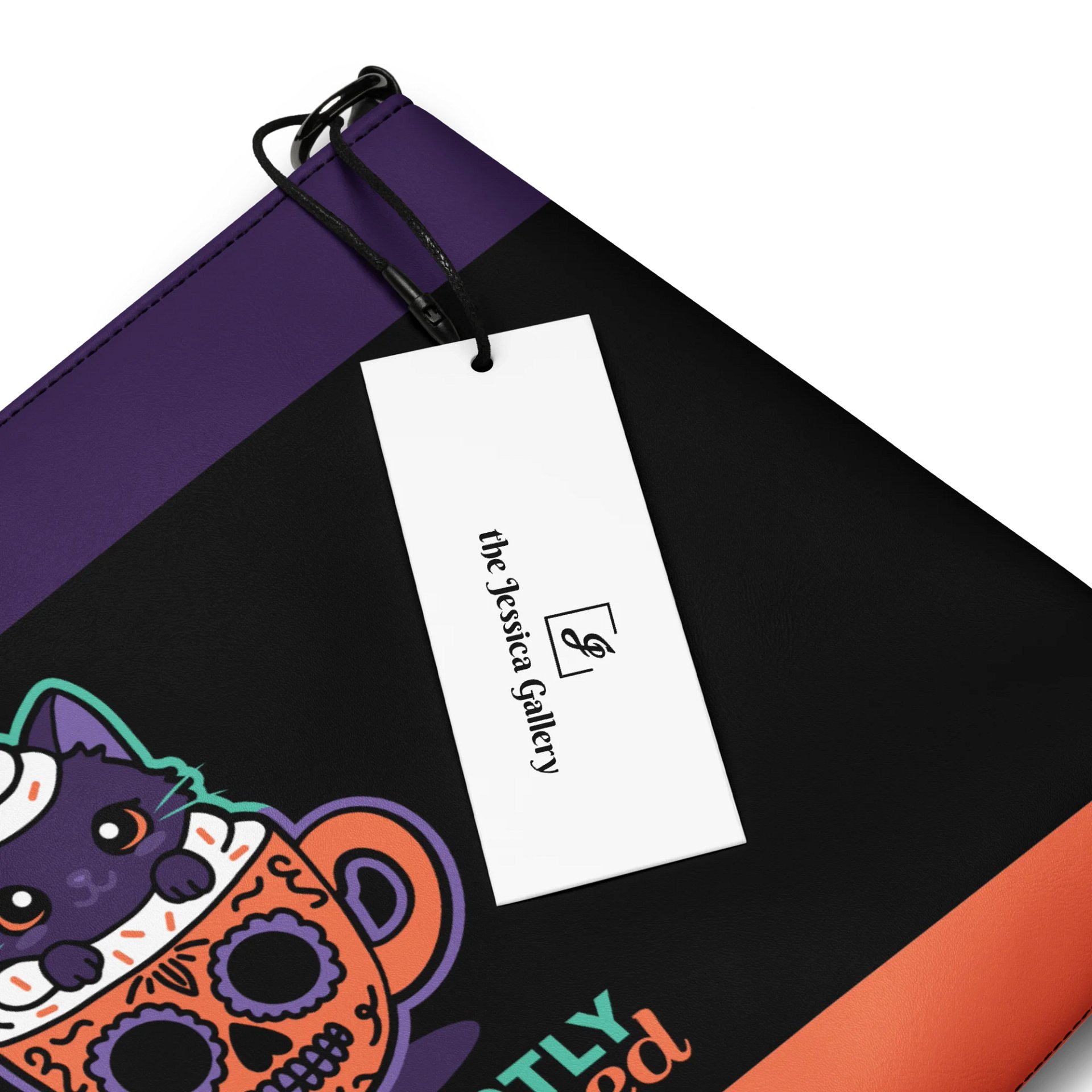 Purrfectly Spiced Flip-Sided Faux Leather Crossbody Bag product image (4)