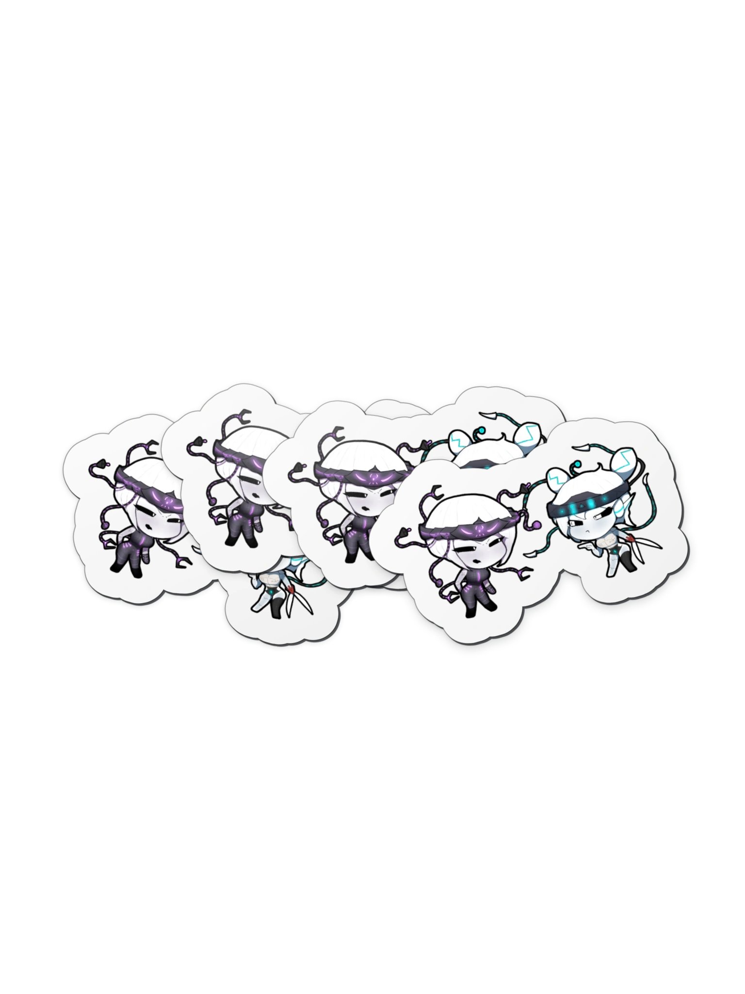 Aerylla VA's Overlord vs Killer Robot Fridge Magnet product image (7)