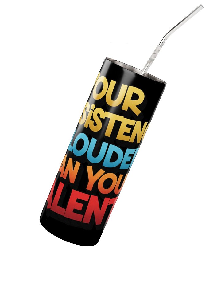 Consistency Is Louder — Gradient Tumbler product image (3)
