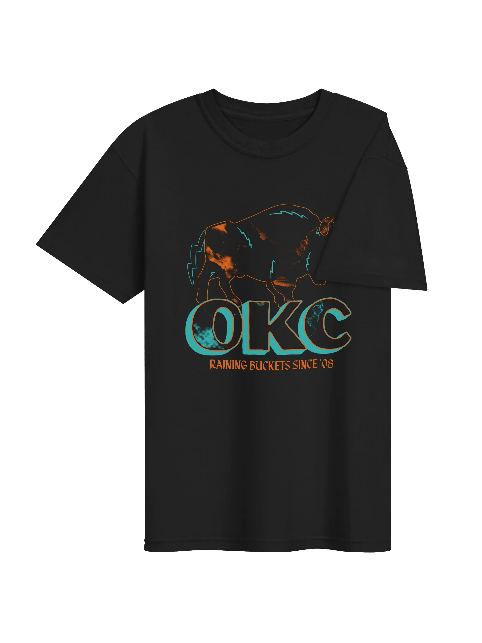 Raining Buckets OKC Tee product image (7)