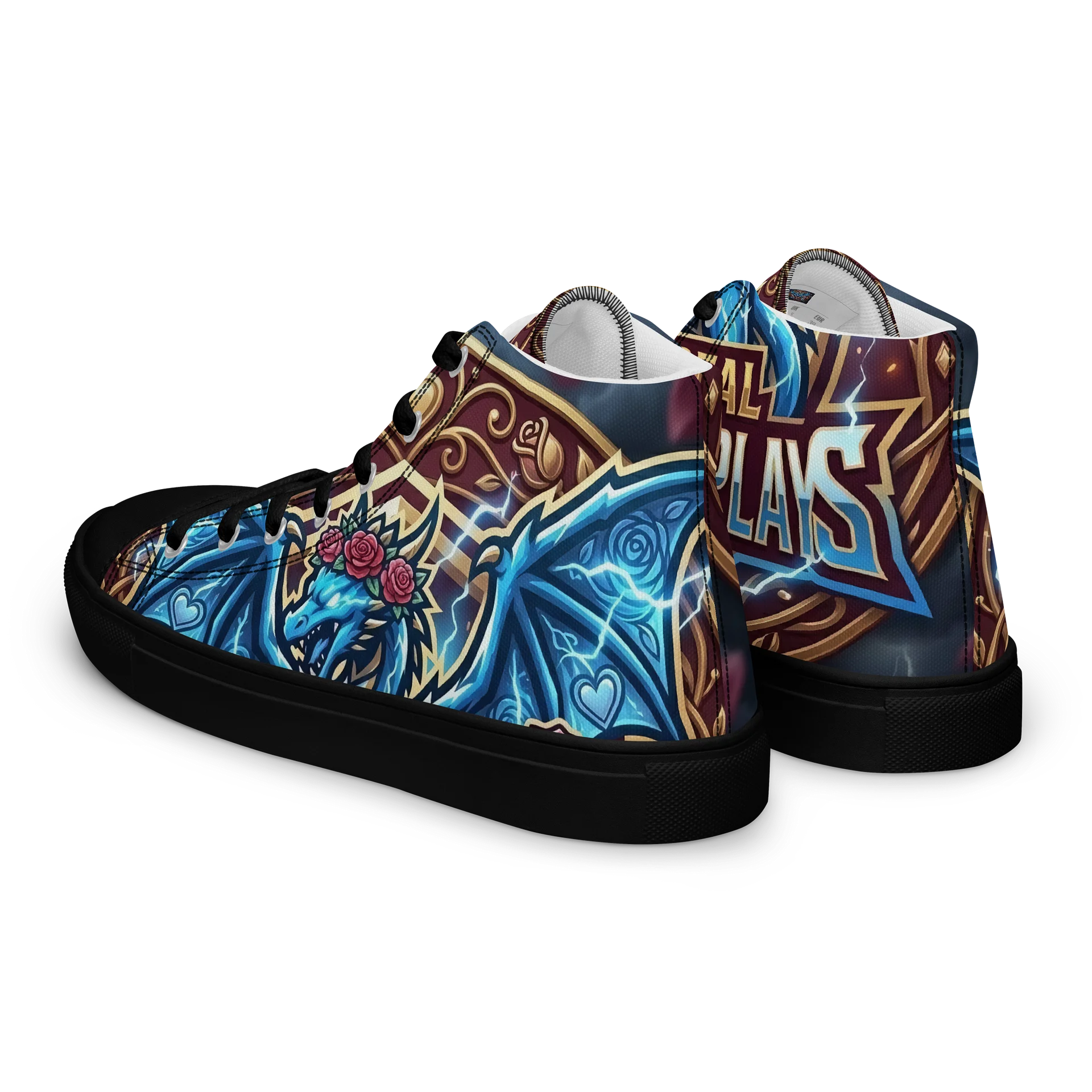 TheRealEp1cRosePlays “Fusion Legacy” Men’s High-Top Sneakers product image (5)