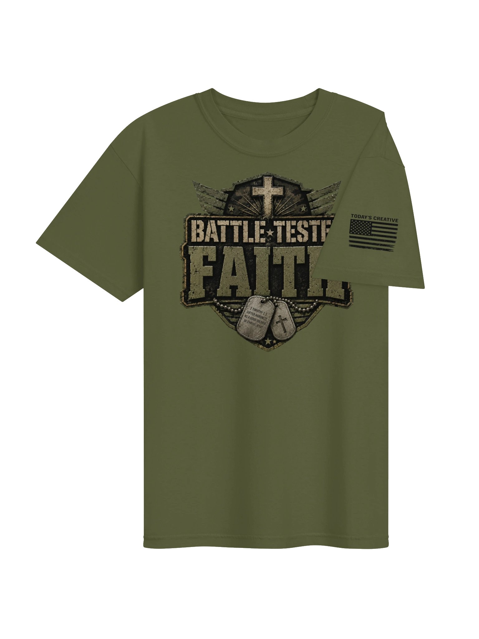 Battle Tested Faith Tee product image (12)