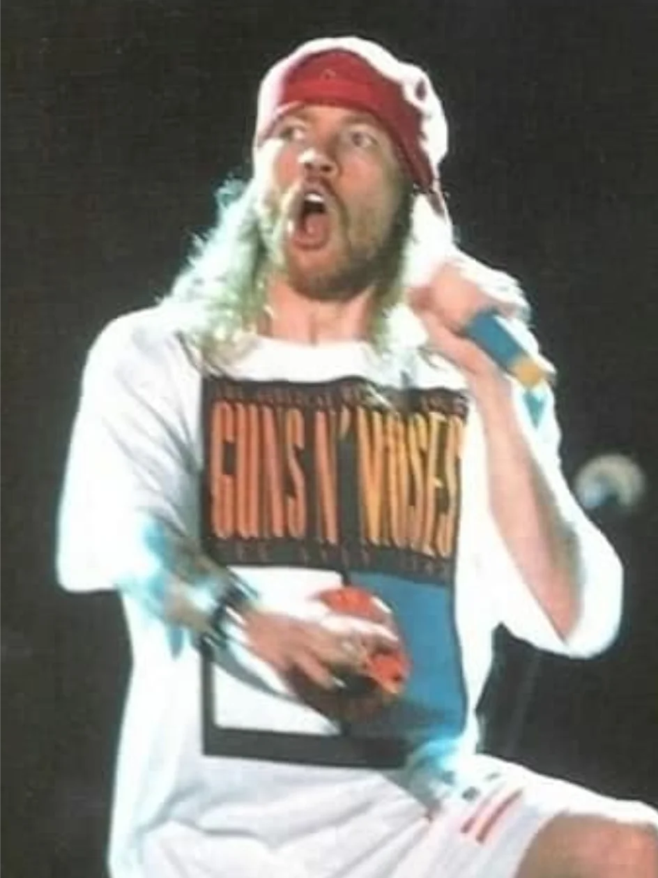 GUNS N' MOSES TEL AVIV 1993 (AXL) TEE product image (2)