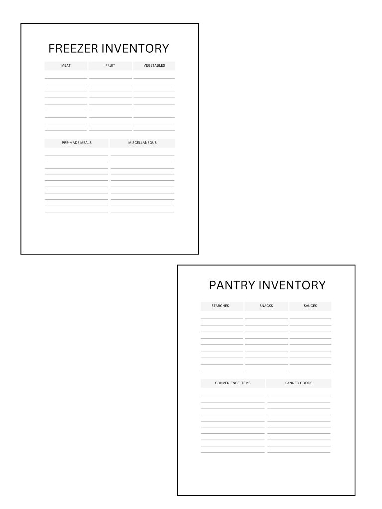 Meal Planner - Printable PDF product image (3)