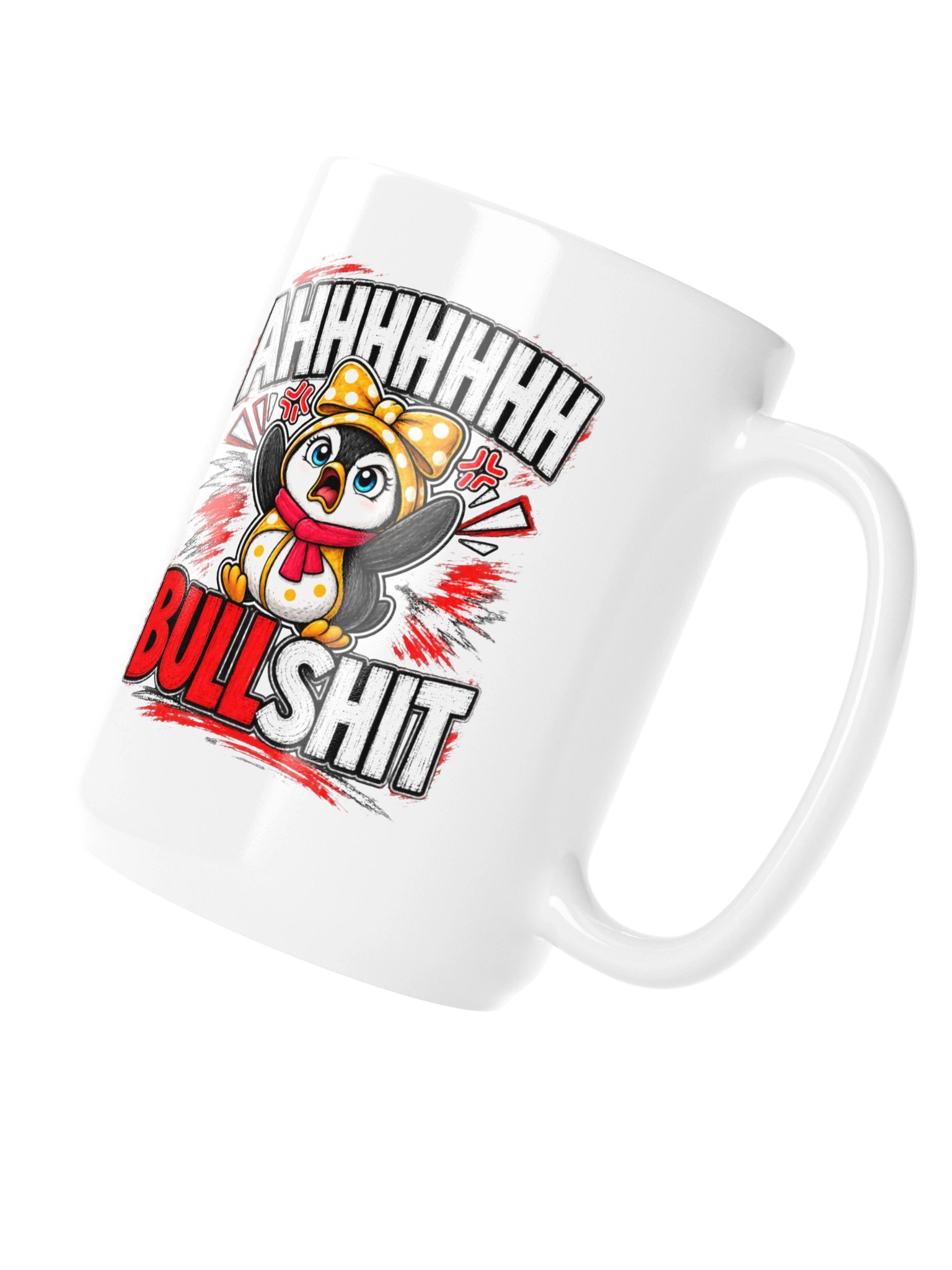 AHHHHHH Bullshit Lulu White Mug product image (4)