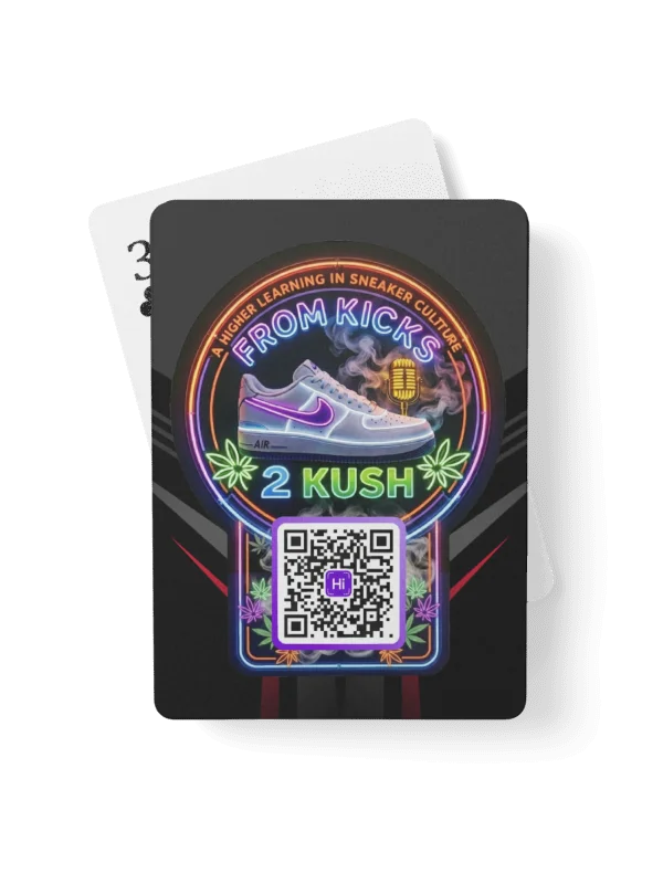 From Kicks 2 Kush Neon Poker Cards product image (2)