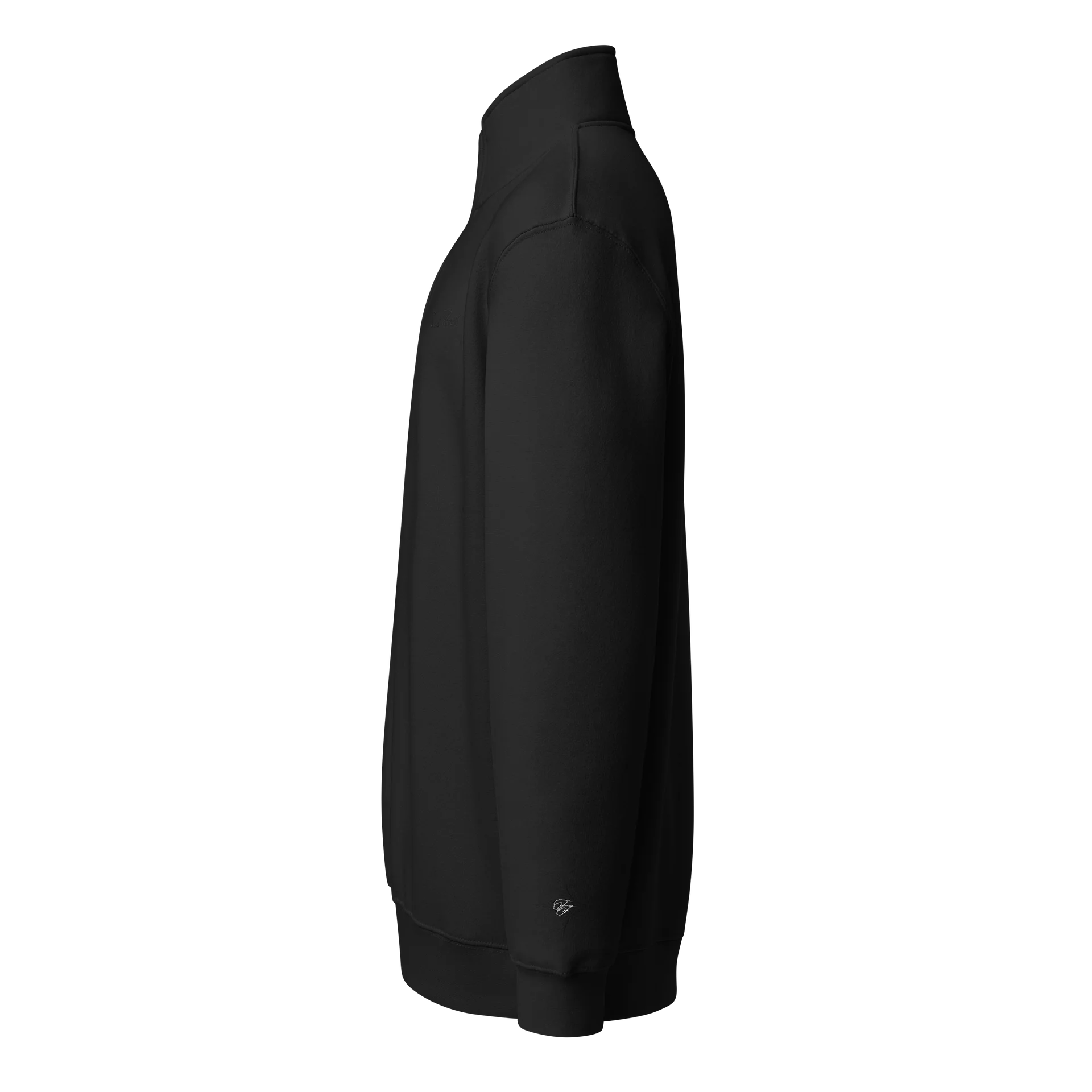 F&F Premium Quarter Zip Sweatshirt (BLK) product image (3)
