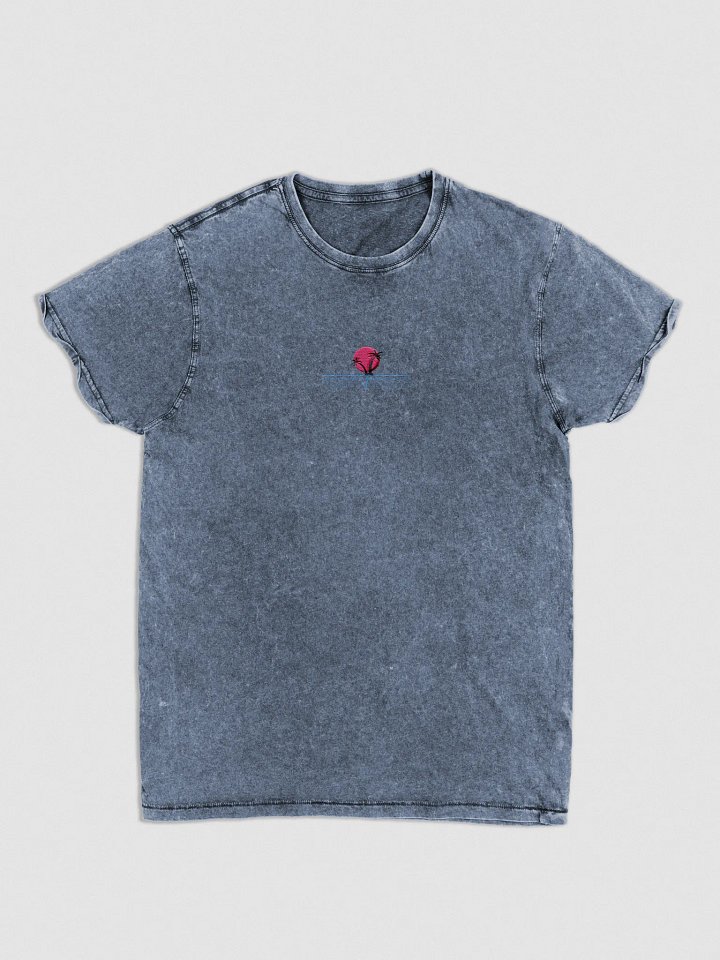 Synthwave Sunset Denim Tee product image (1)