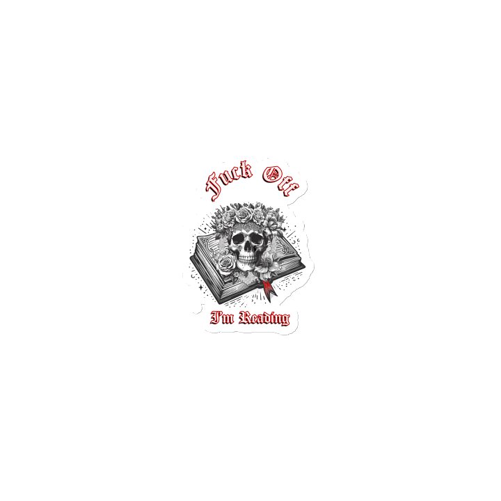 Booktok - Fuck Off - Magnet product image (1)