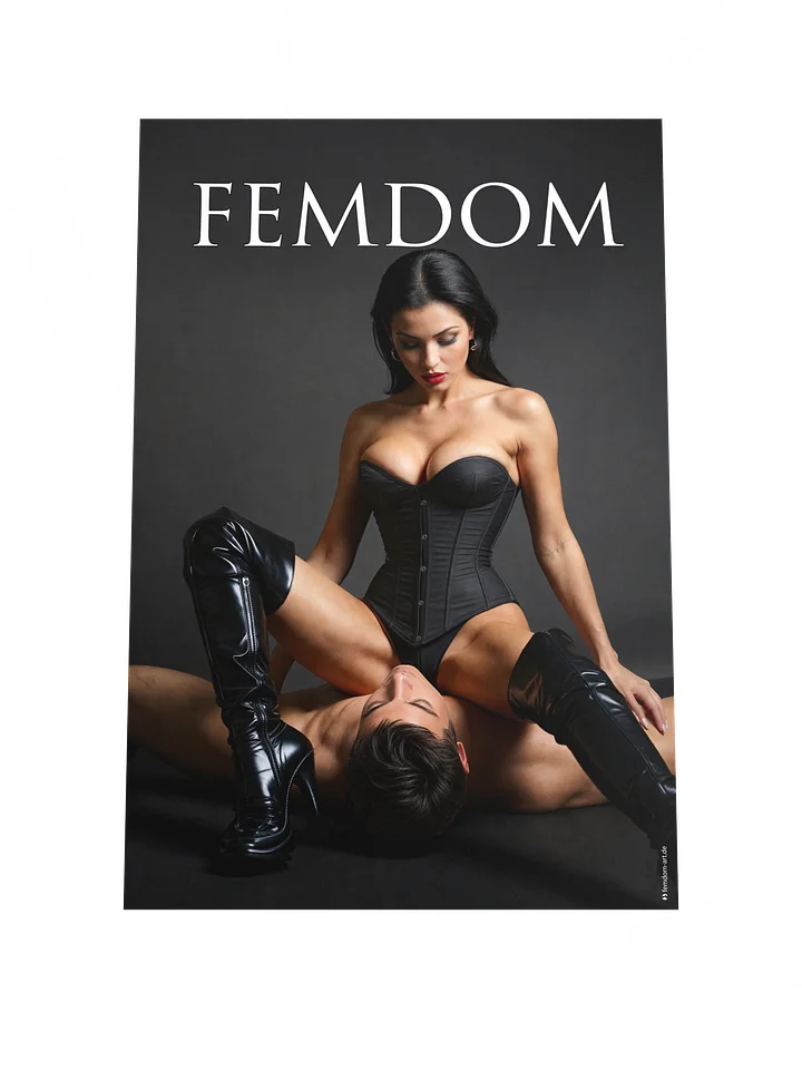Femdom Poster - Femdom – Ästhetik von Macht und Hingabe product image (2)