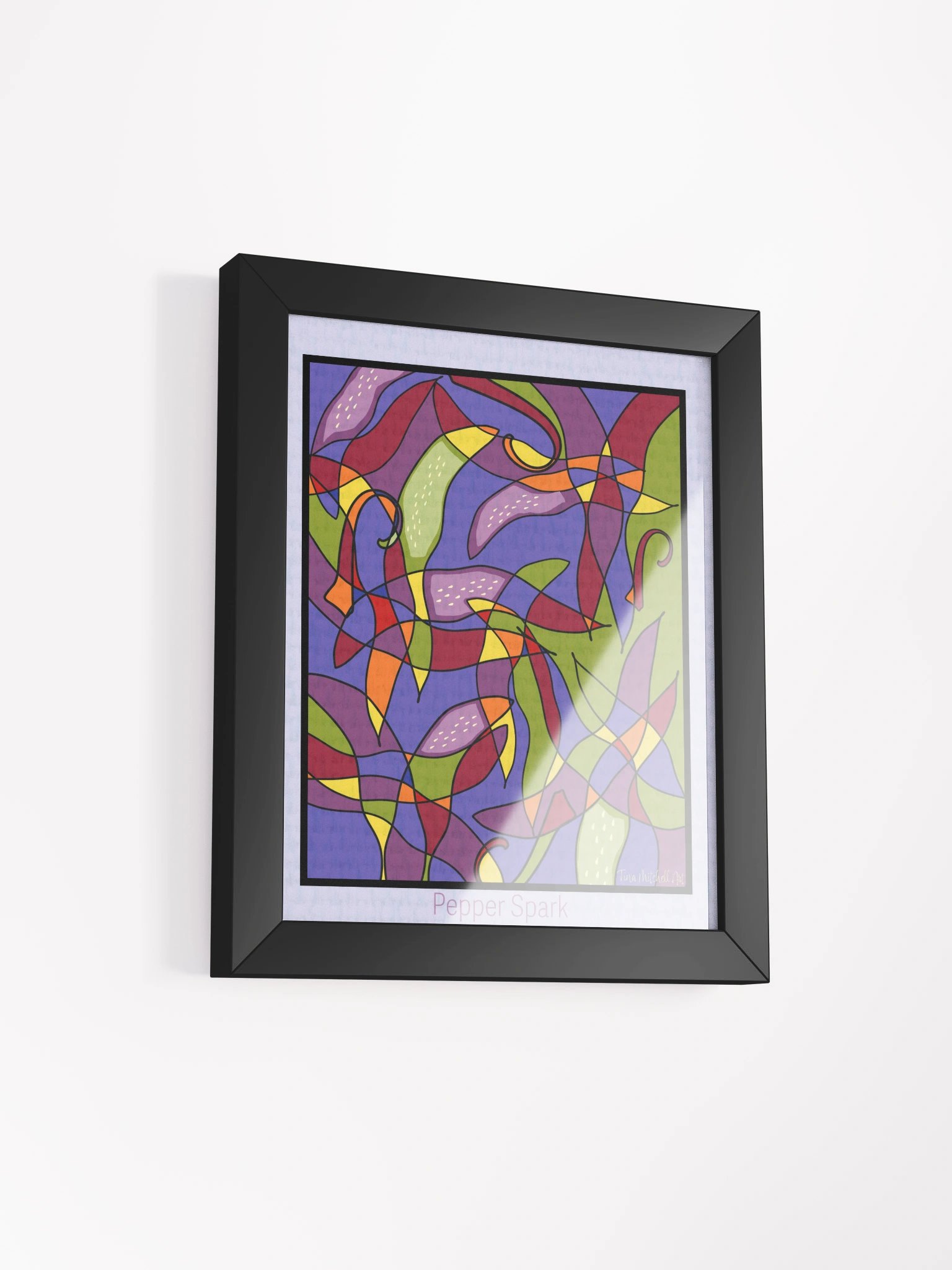 Pepper Spark – Framed Art Poster product image (3)