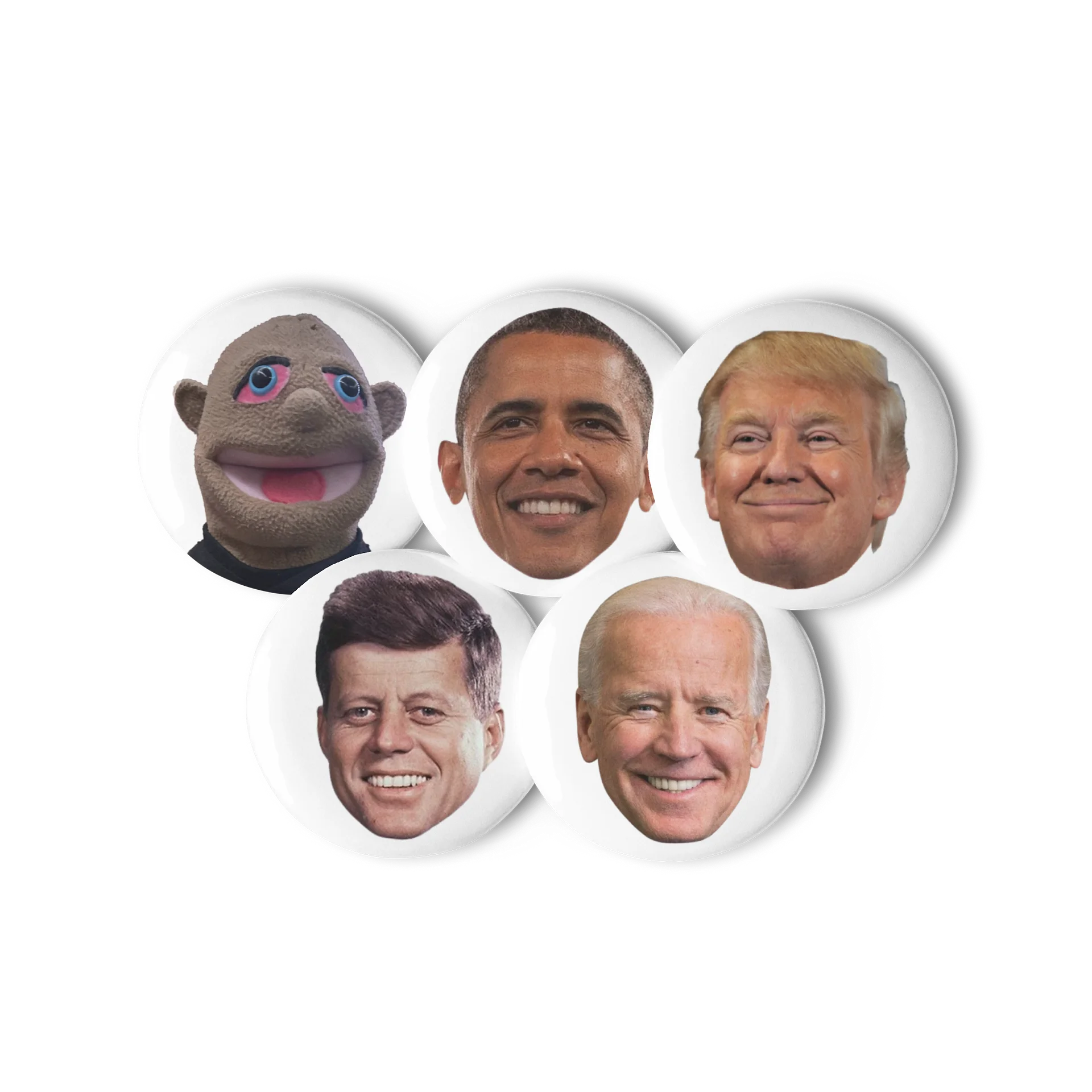 Dope Presidents Pin Set of 5 product image (3)