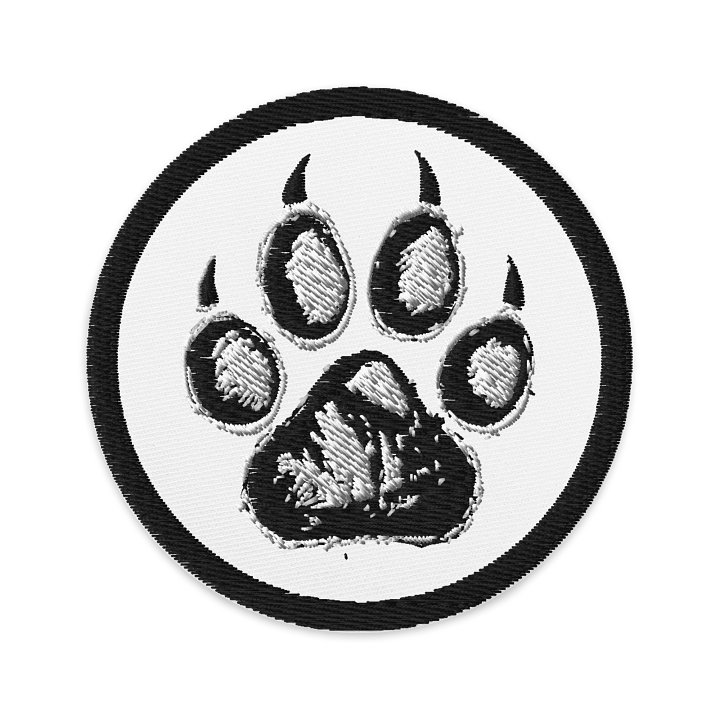 Paw Embroidered Patch product image (1)