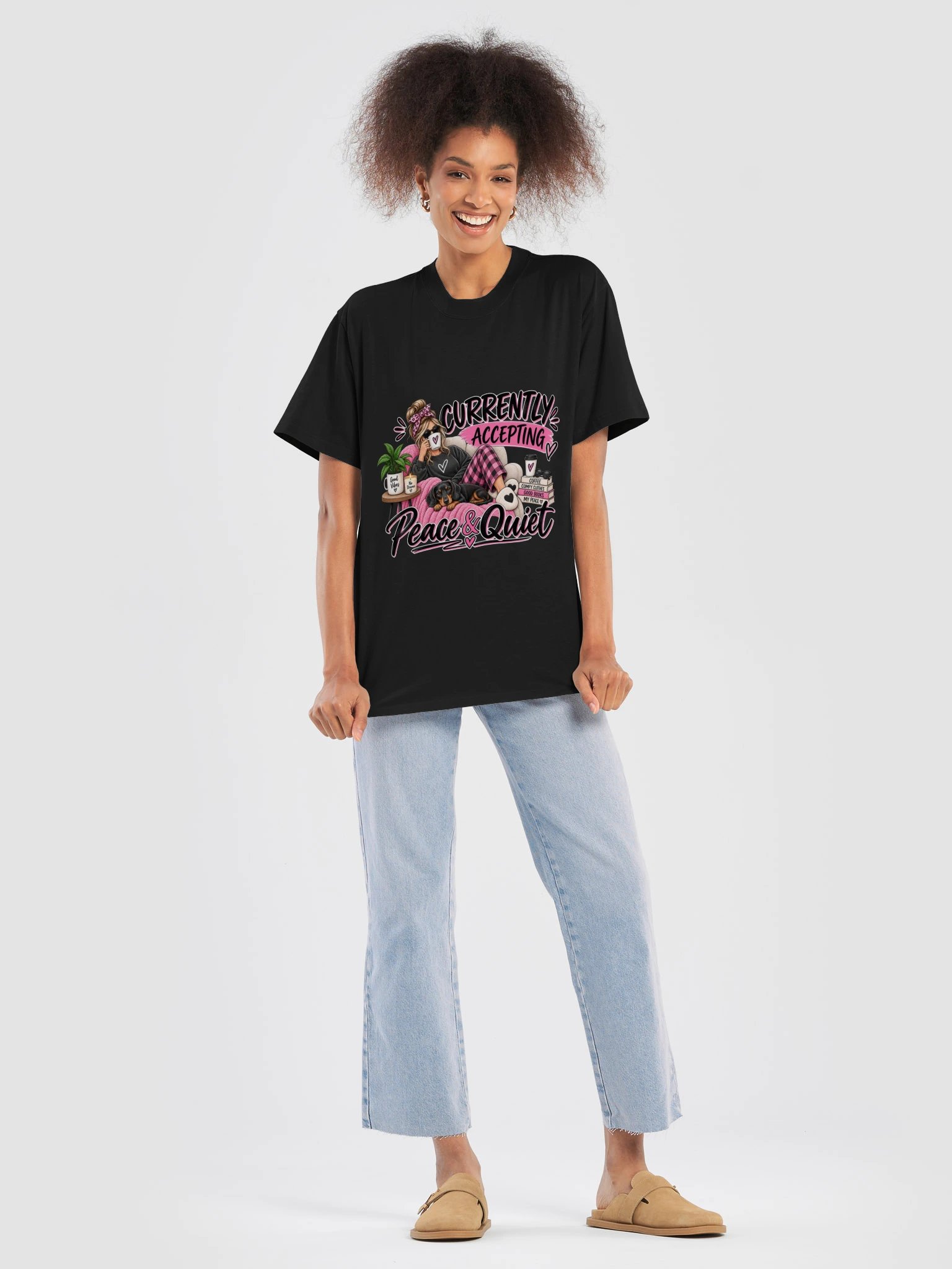 Peace & Quiet — AS Colour Faded Tee product image (19)