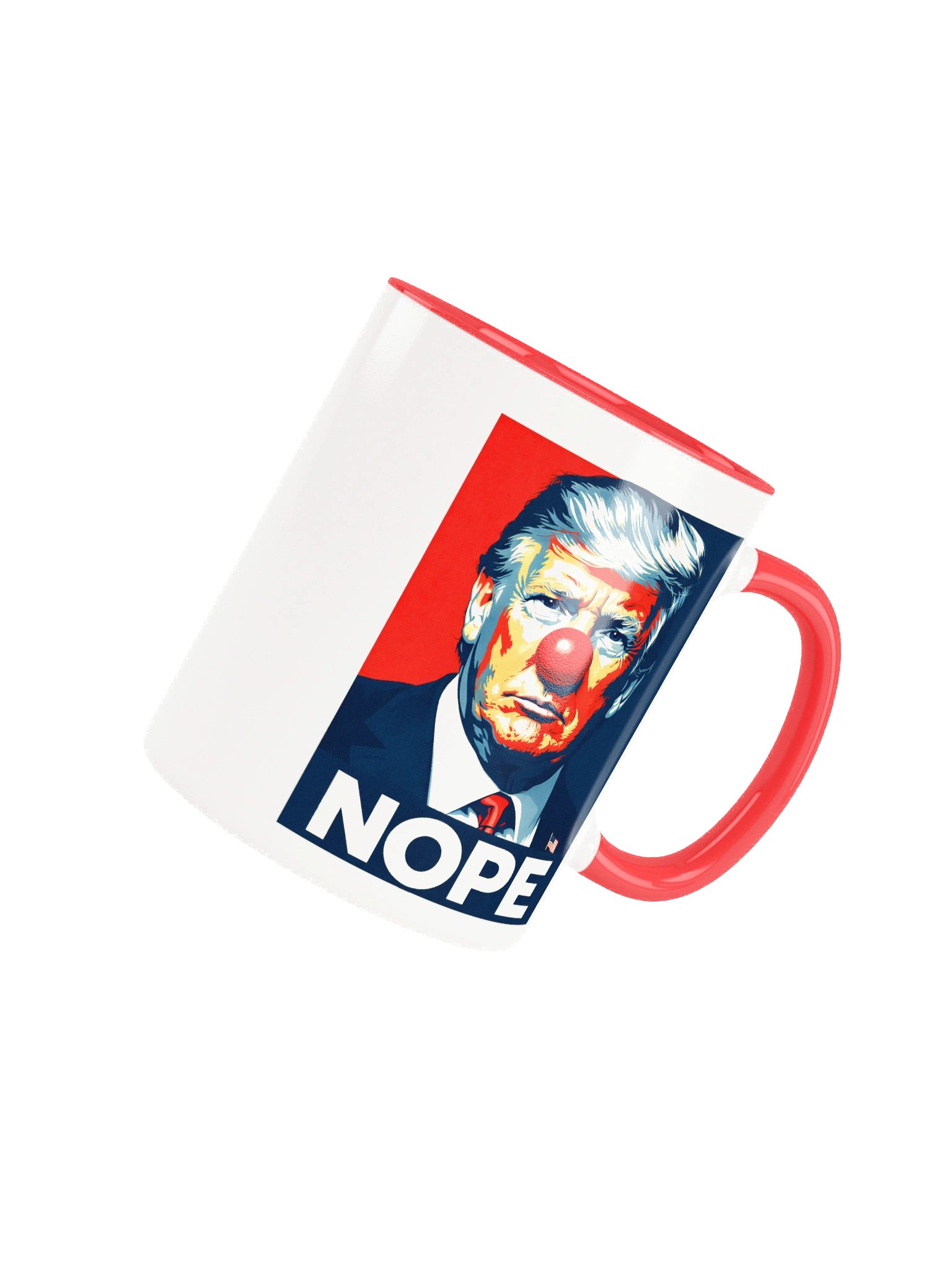 NOPE Clown Trump Mug - Being Liberal product image (6)